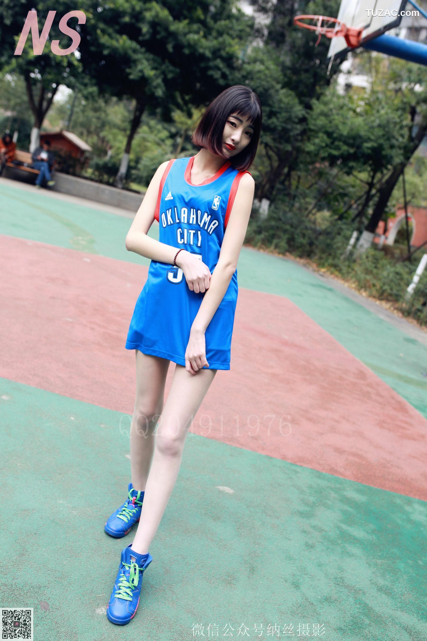 纳丝摄影_陈玉洁《篮球少女》 NO.107 写真集[99P]