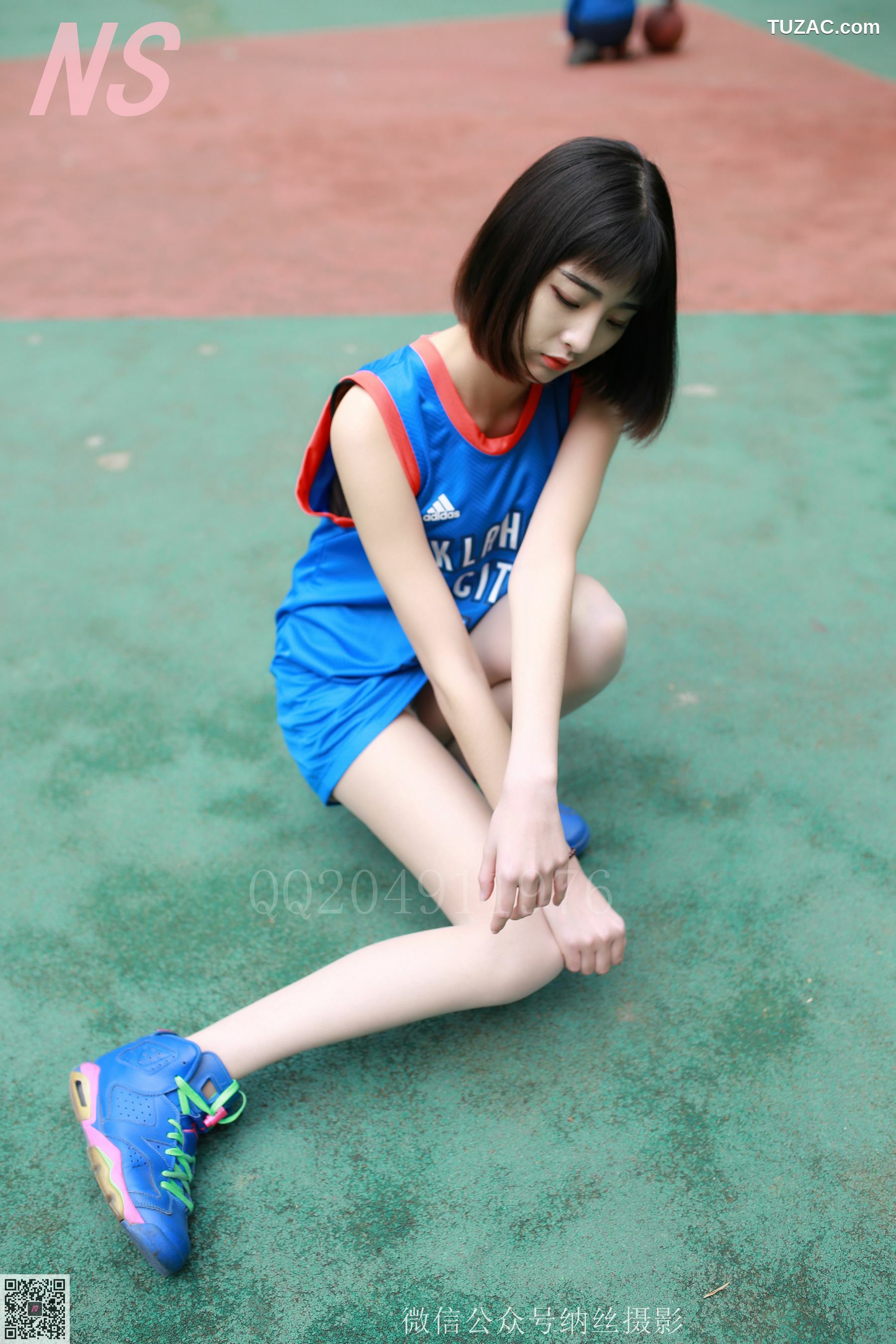 纳丝摄影_陈玉洁《篮球少女》 NO.107 写真集[99P]