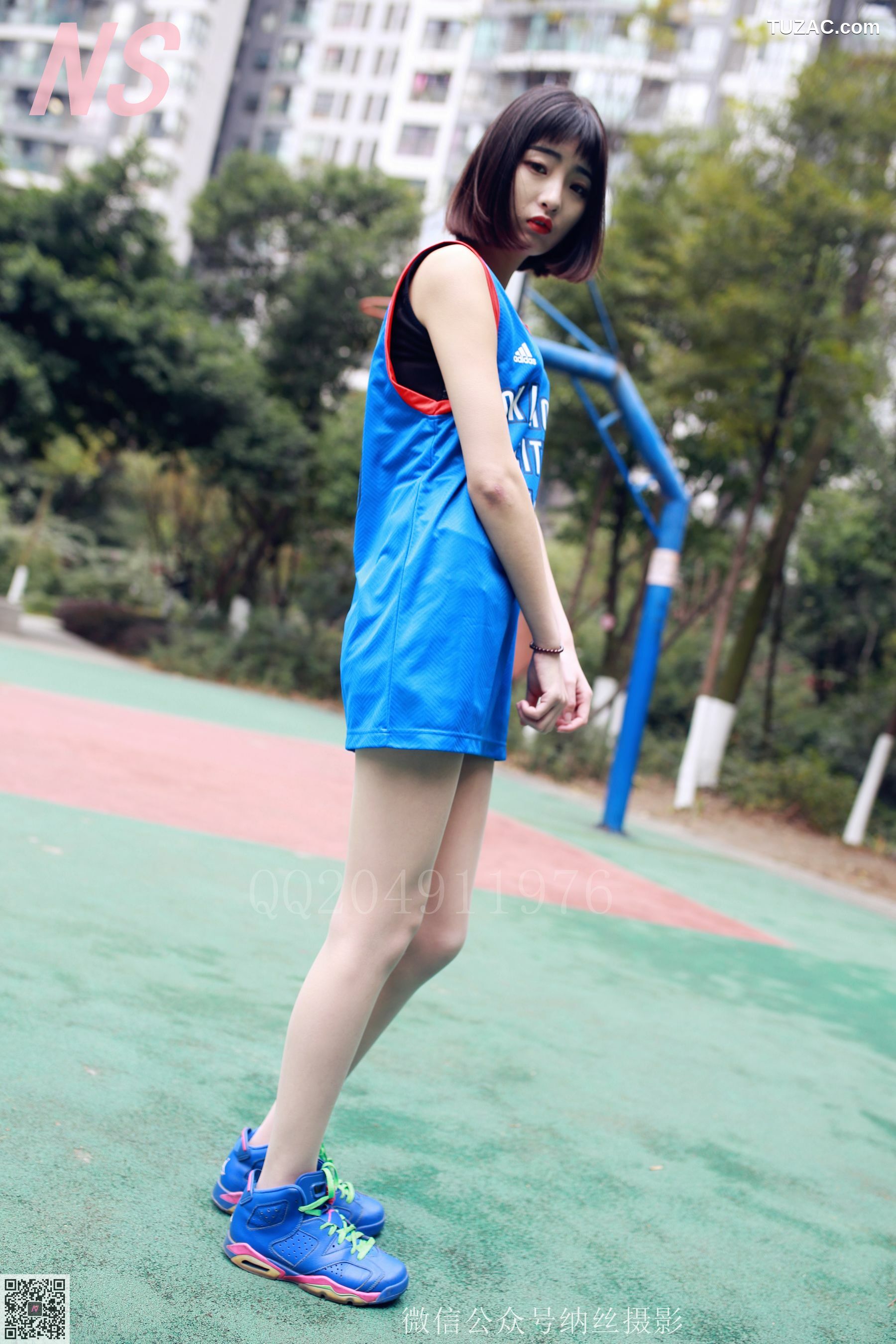 纳丝摄影_陈玉洁《篮球少女》 NO.107 写真集[99P]
