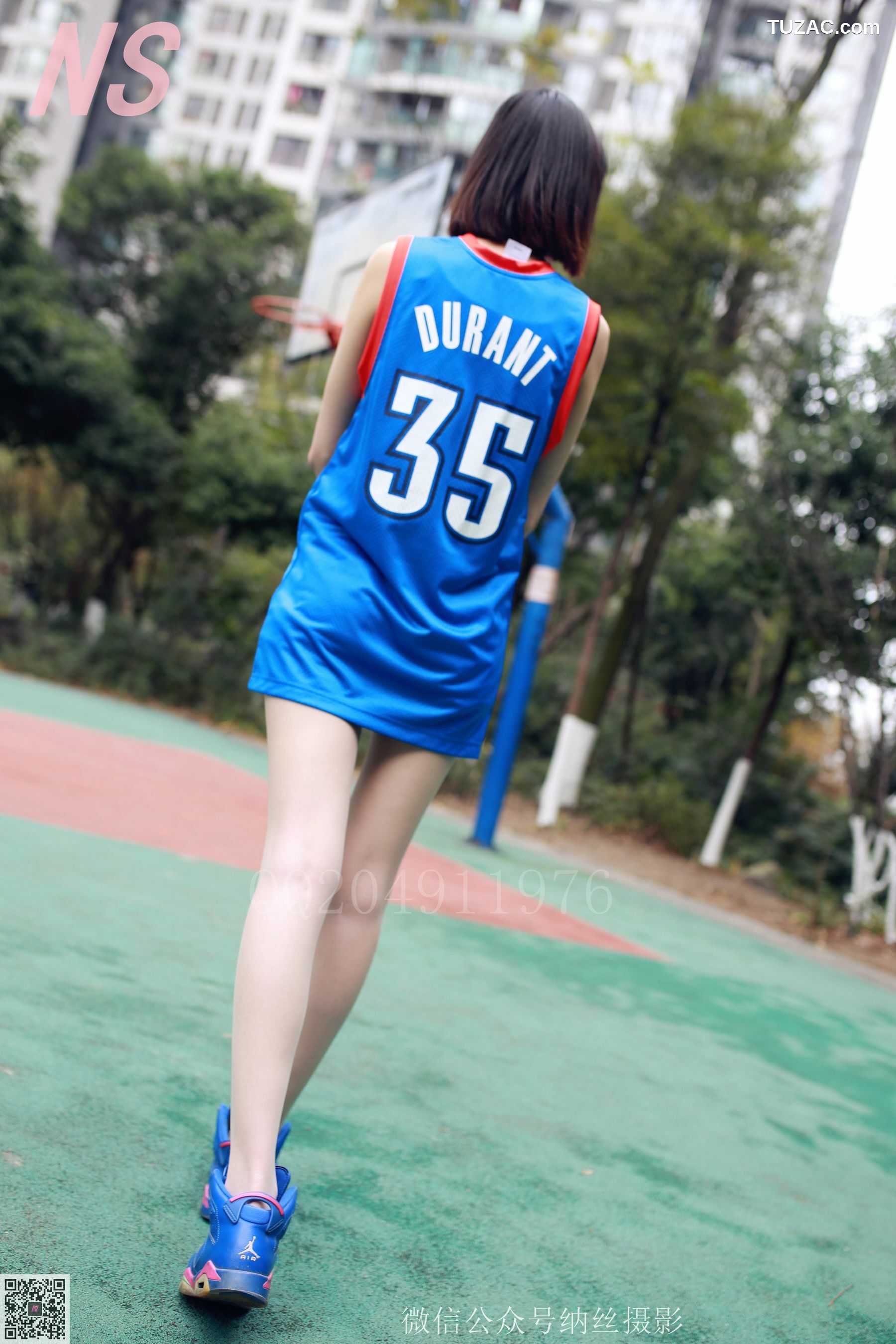 纳丝摄影_陈玉洁《篮球少女》 NO.107 写真集[99P]