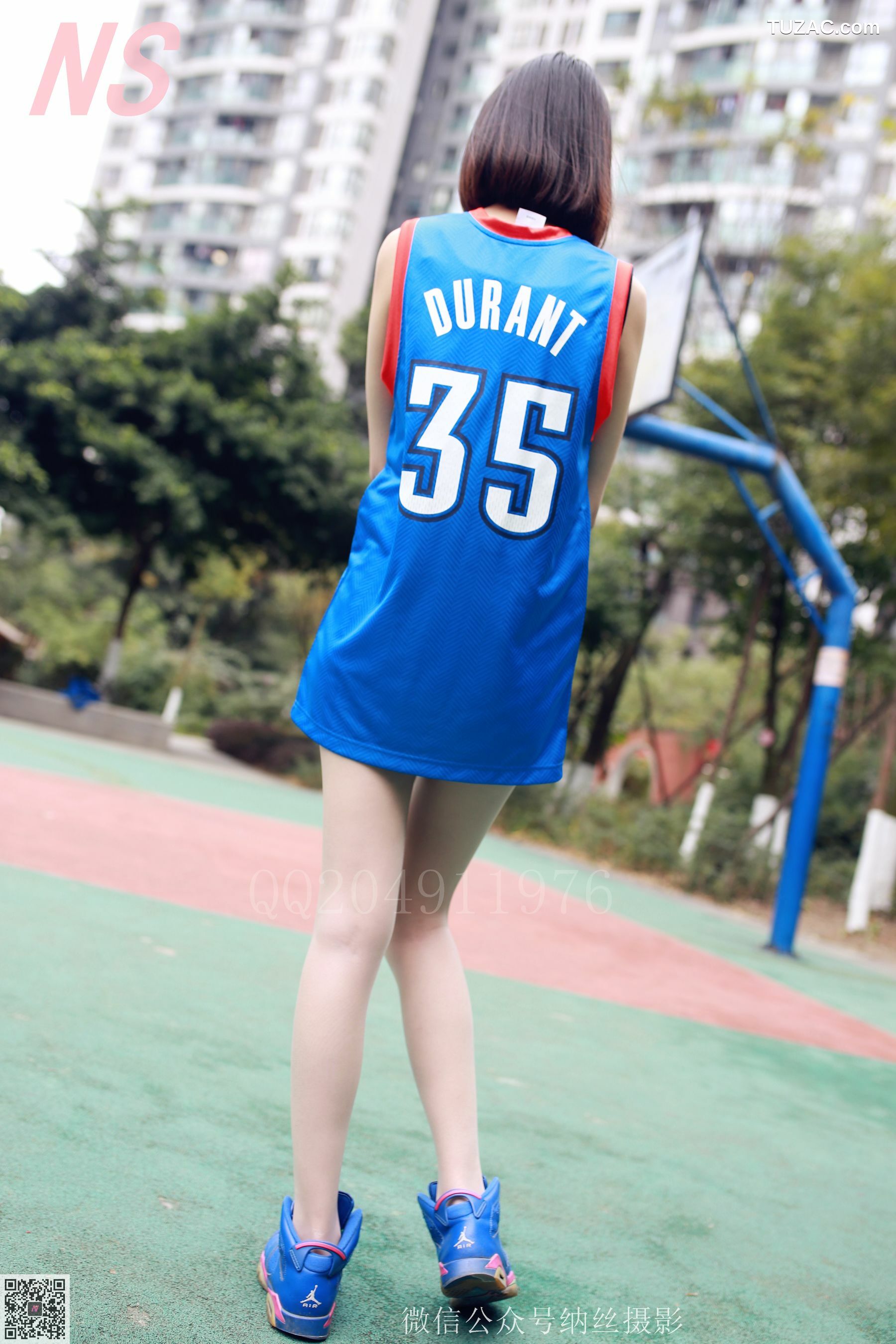 纳丝摄影_陈玉洁《篮球少女》 NO.107 写真集[99P]