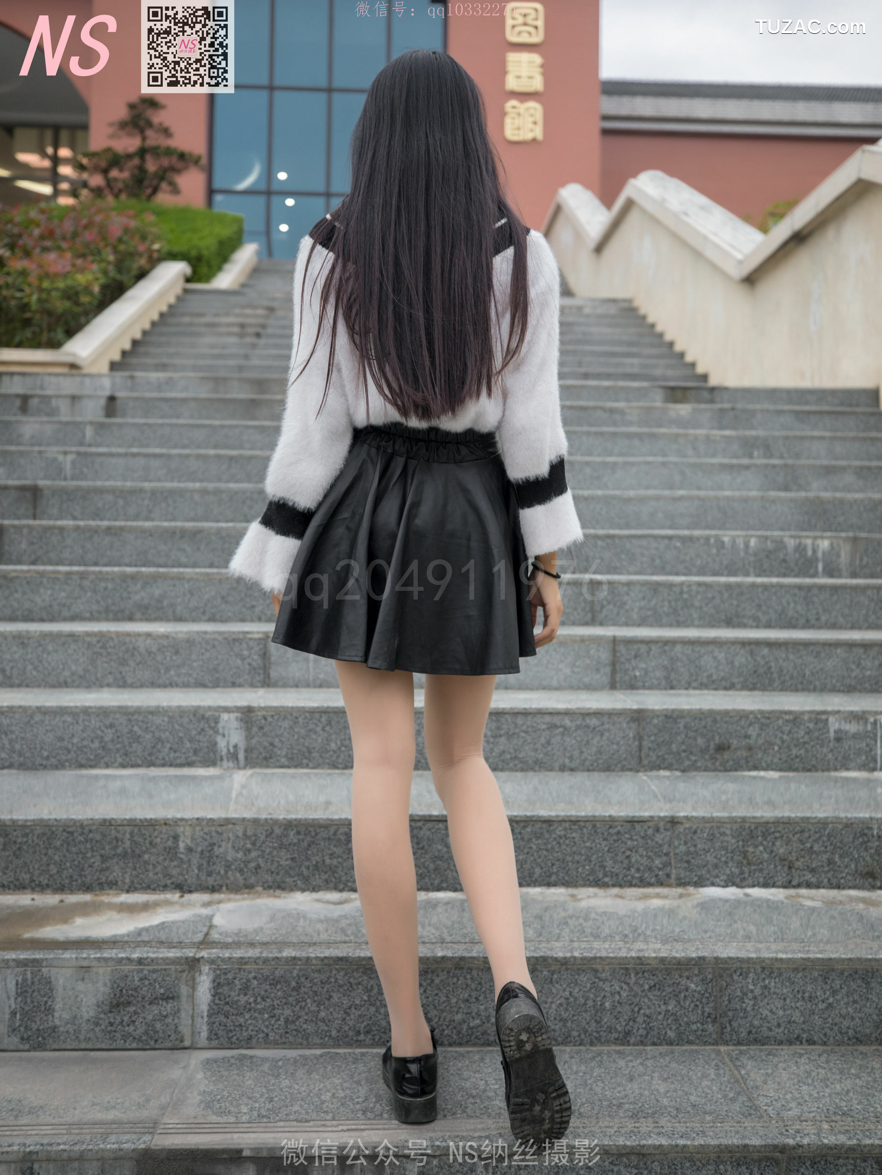 纳丝摄影_雨佳《丝袜学记》 写真集[74P]