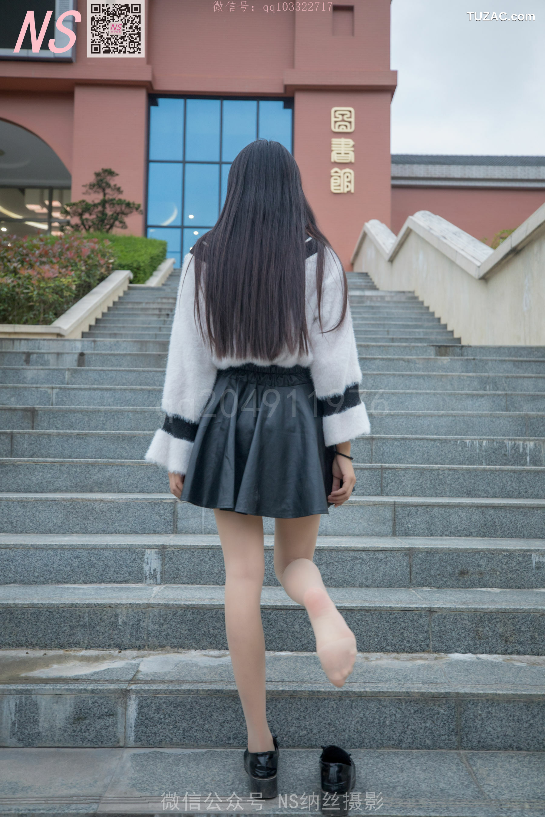 纳丝摄影_雨佳《丝袜学记》 写真集[74P]