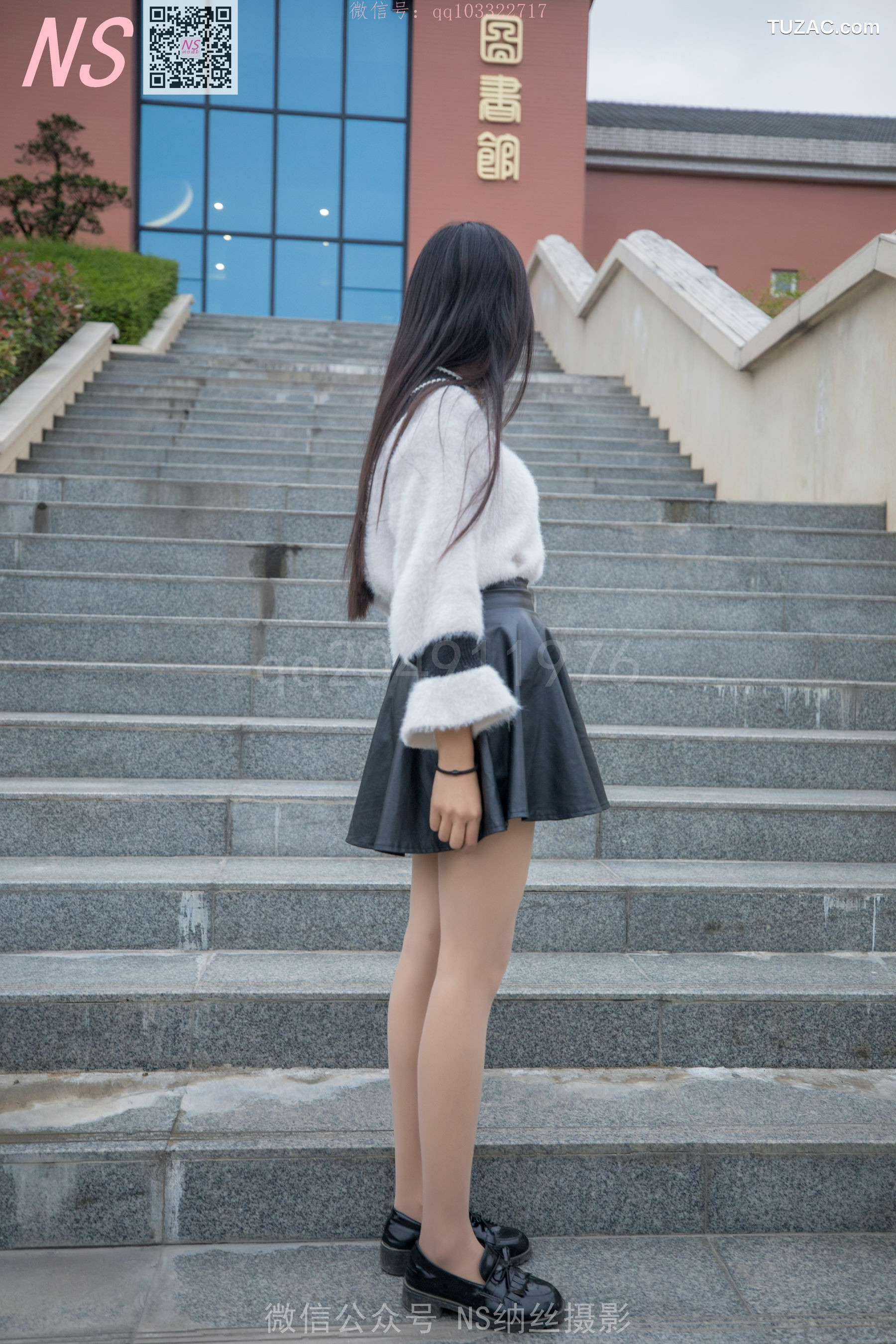 纳丝摄影_雨佳《丝袜学记》 写真集[74P]