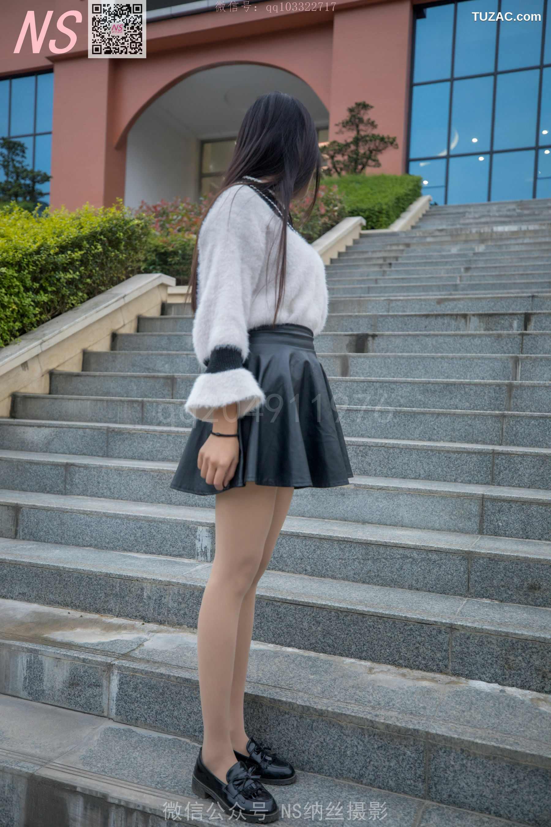 纳丝摄影_雨佳《丝袜学记》 写真集[74P]