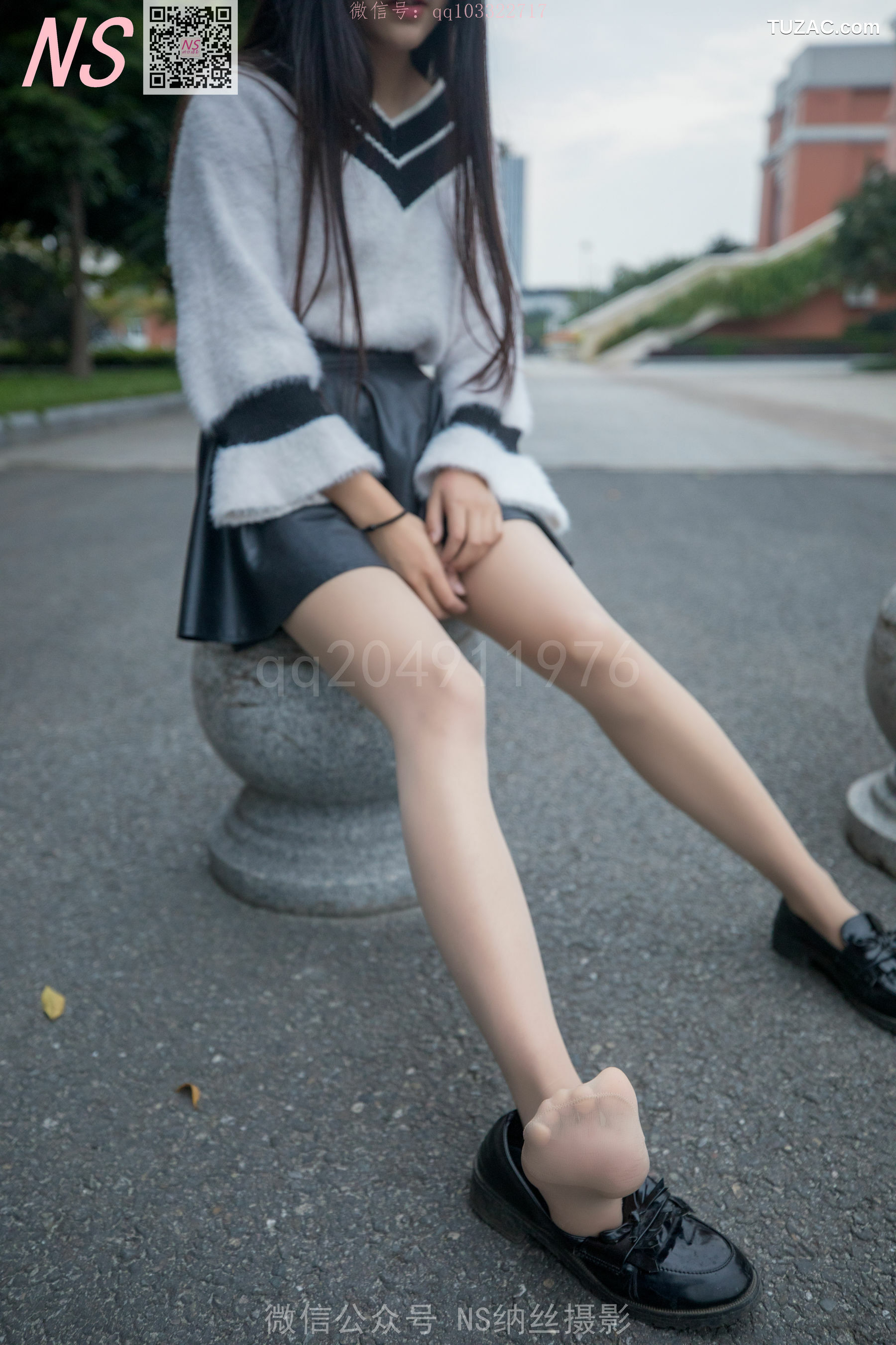 纳丝摄影_雨佳《丝袜学记》 写真集[74P]