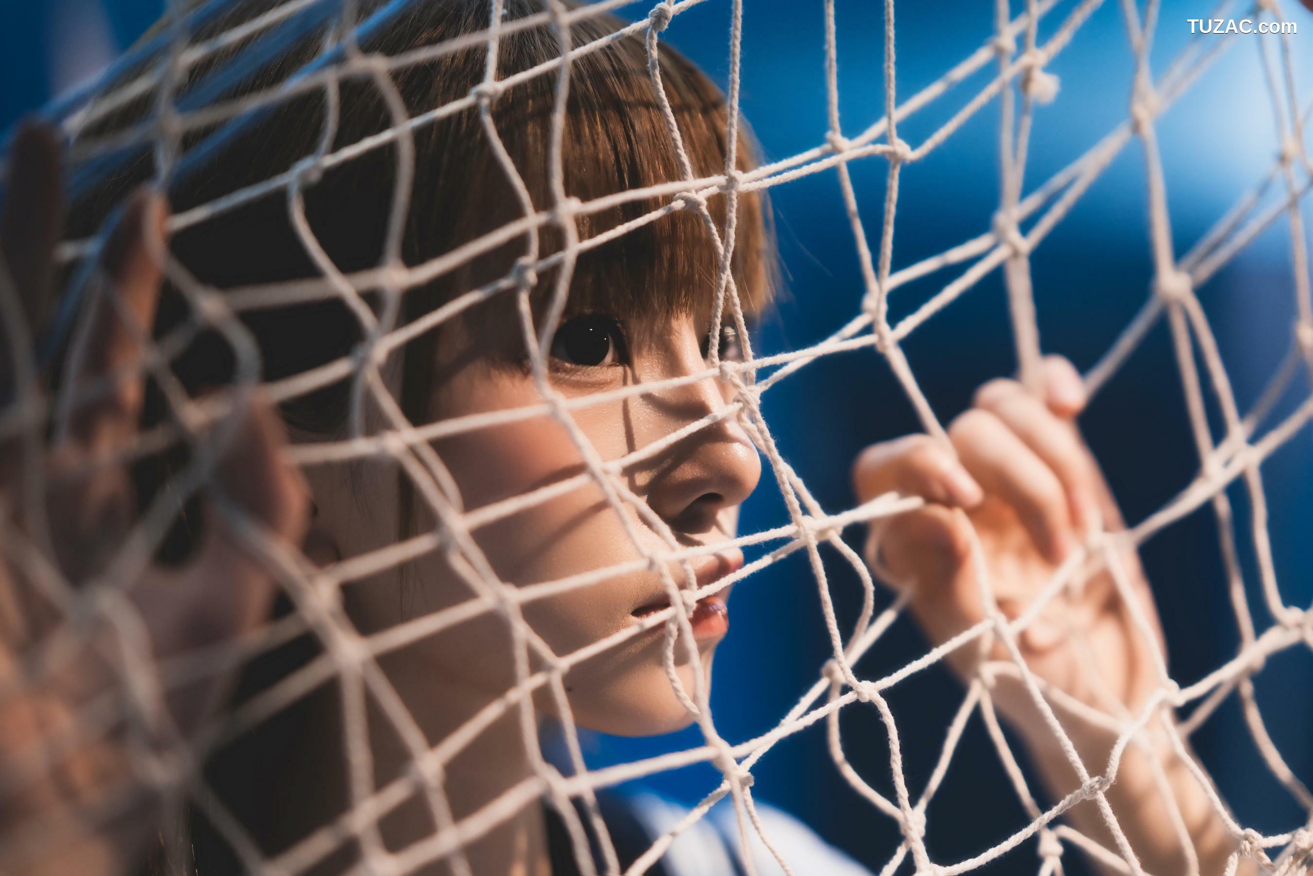 网络美女_ Kitaro_绮太郎 - 十分之七的蓝[25P]