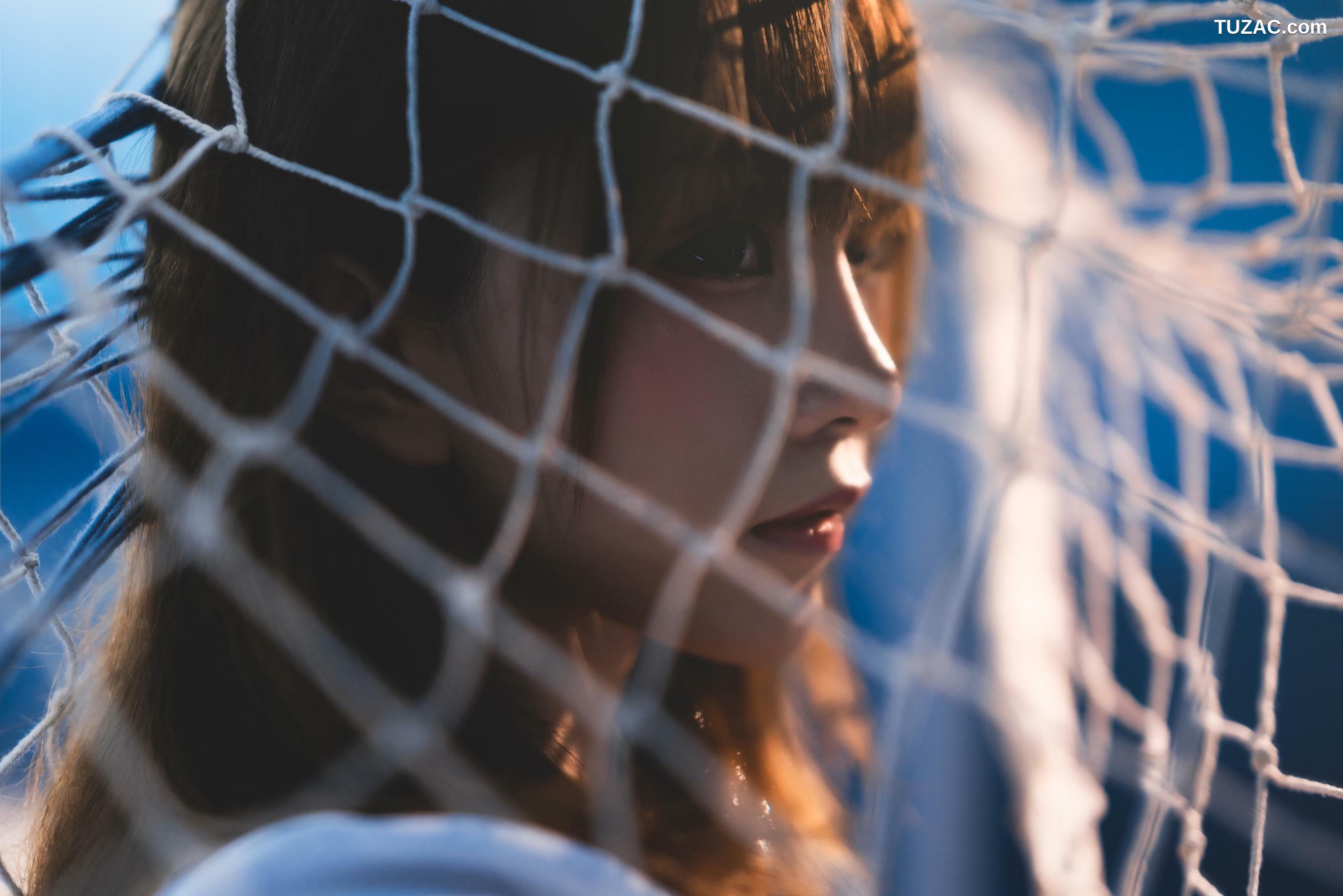 网络美女_ Kitaro_绮太郎 - 十分之七的蓝[25P]