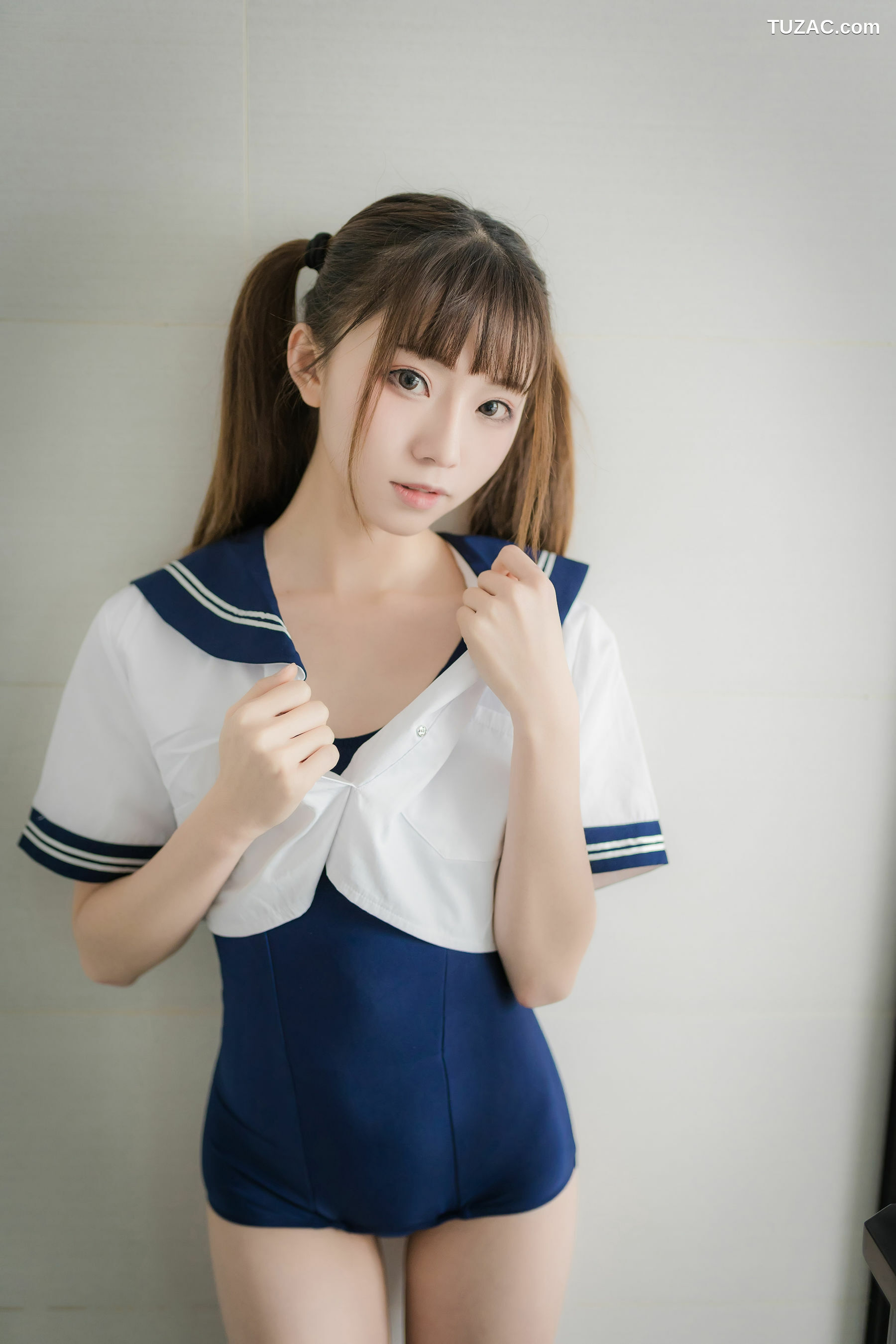 网络美女_ Kitaro_绮太郎 - 泳装JK[43P]