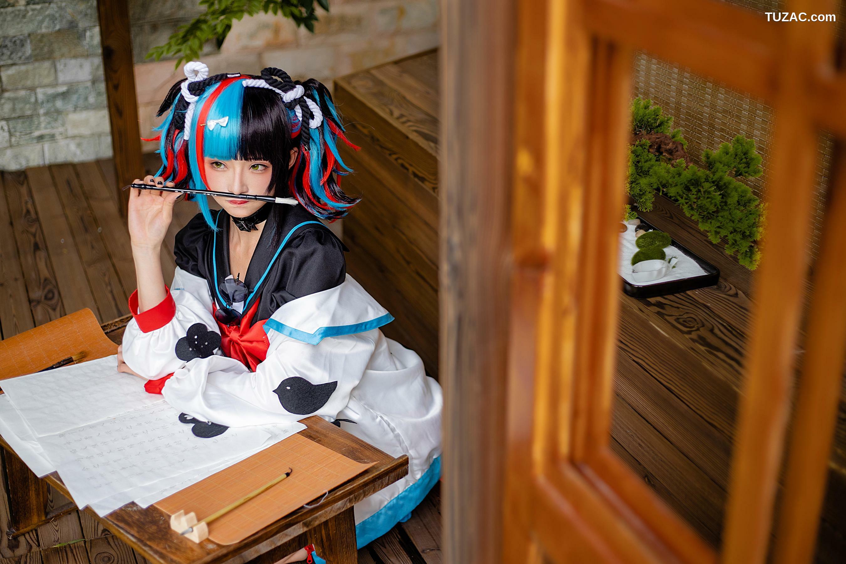 网络美女_ Kitaro_绮太郎 - 清少纳言 写真套图[23P]