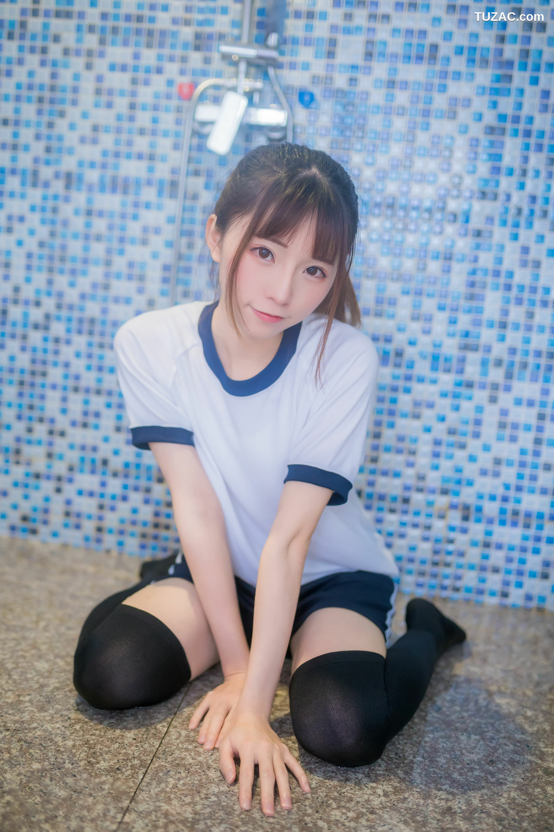 网络美女_ Kitaro_绮太郎 - 湿身体操服[45P]