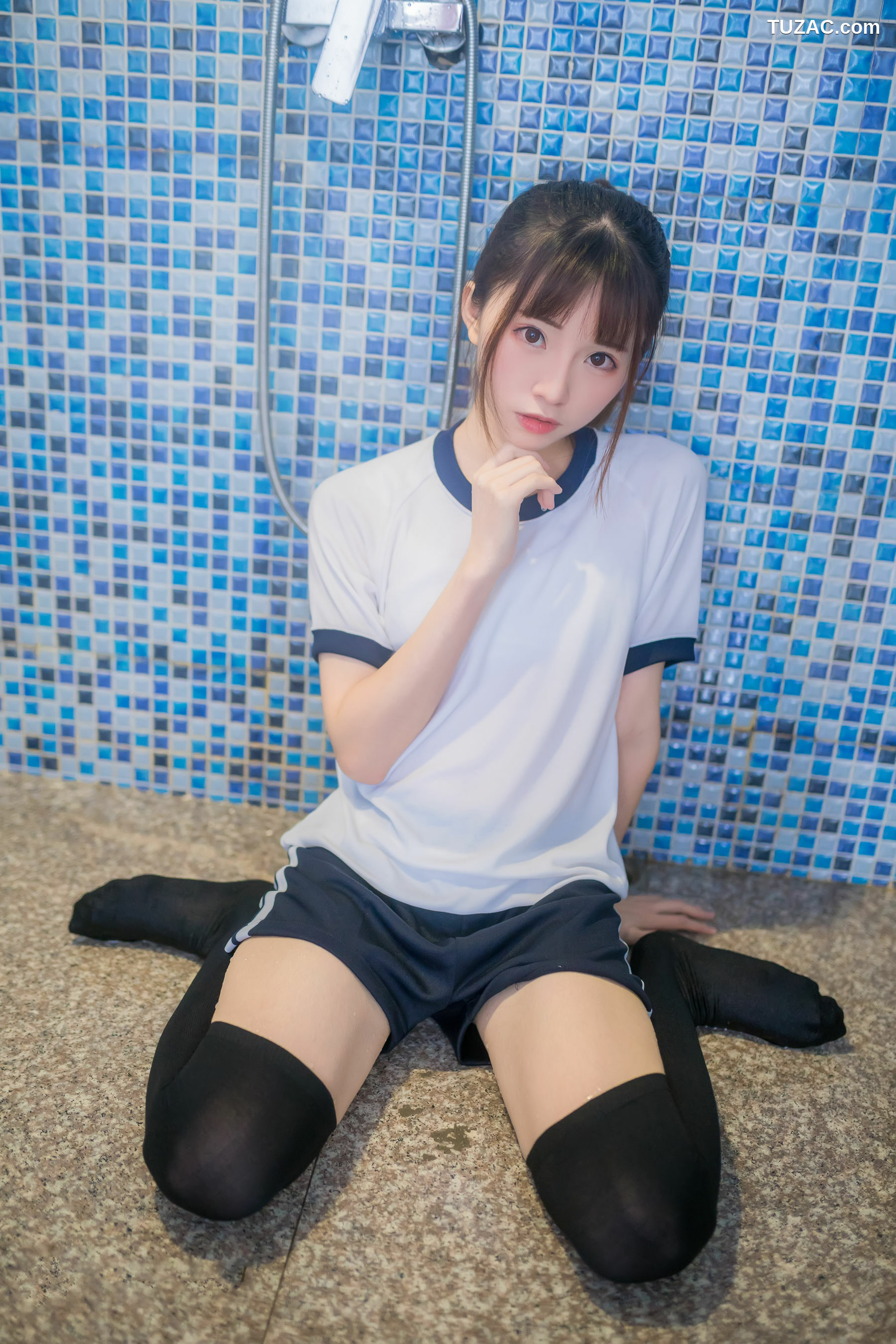 网络美女_ Kitaro_绮太郎 - 湿身体操服[45P]