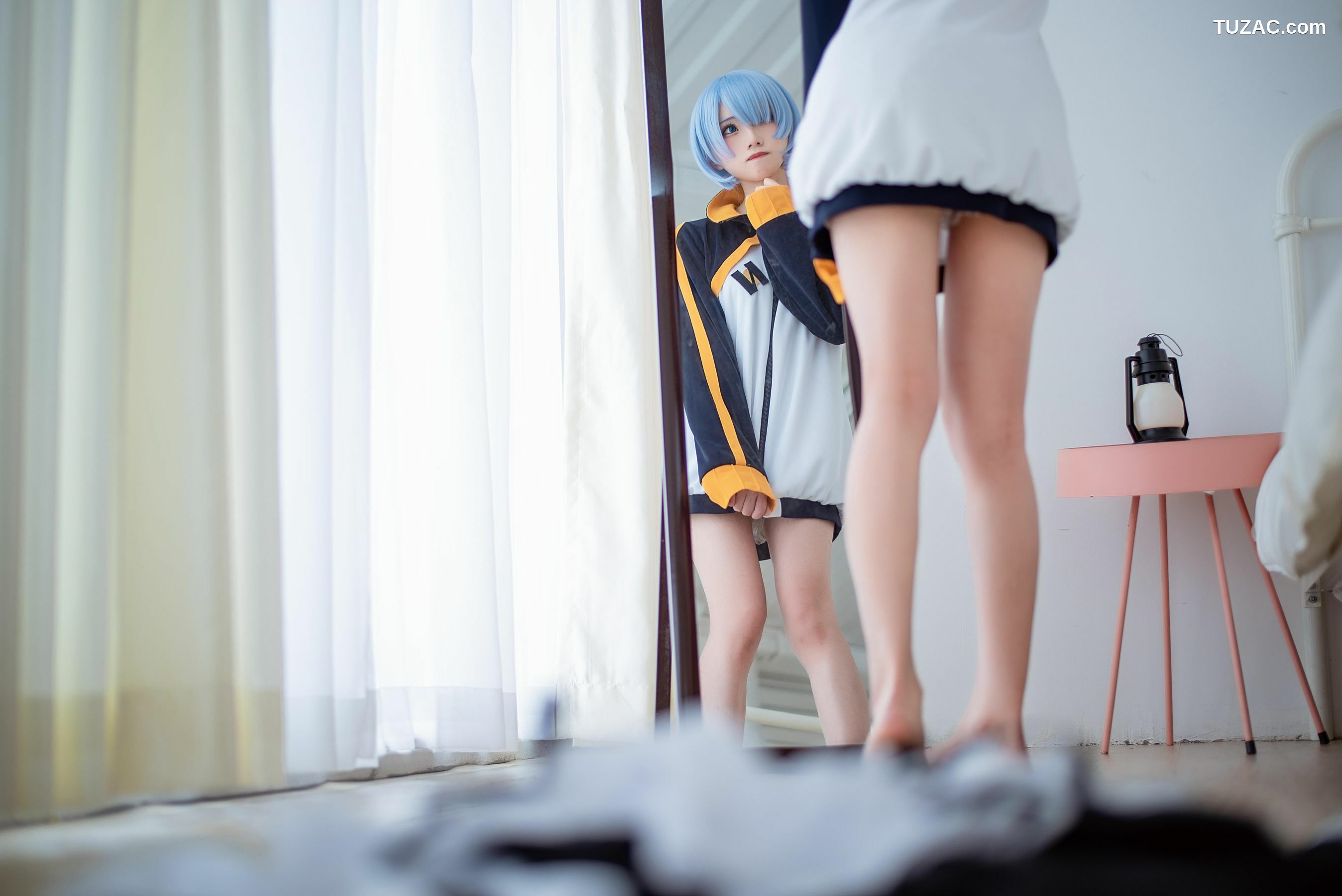 网络美女_ Kitaro_绮太郎 - 蕾姆运动服[18P]