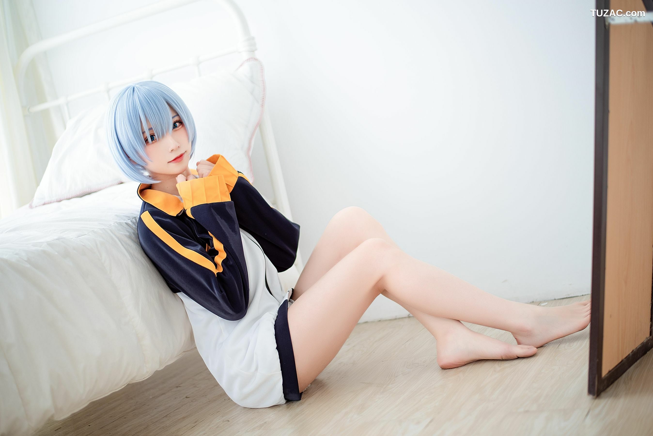 网络美女_ Kitaro_绮太郎 - 蕾姆运动服[18P]