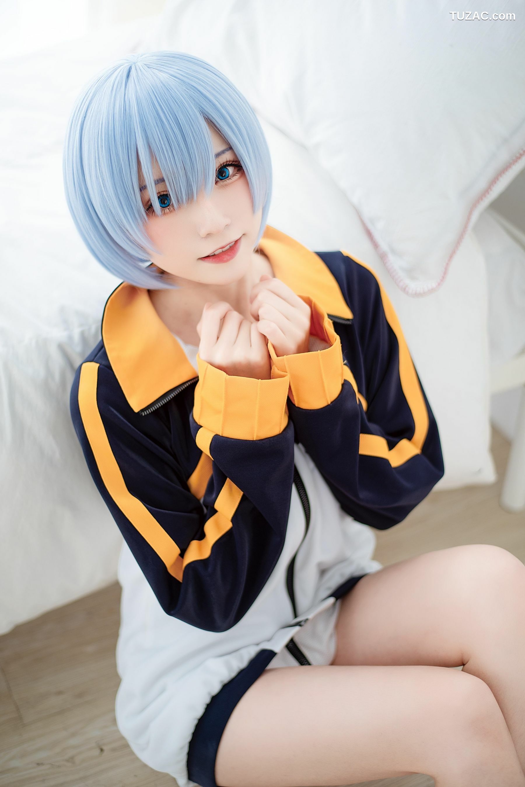 网络美女_ Kitaro_绮太郎 - 蕾姆运动服[18P]