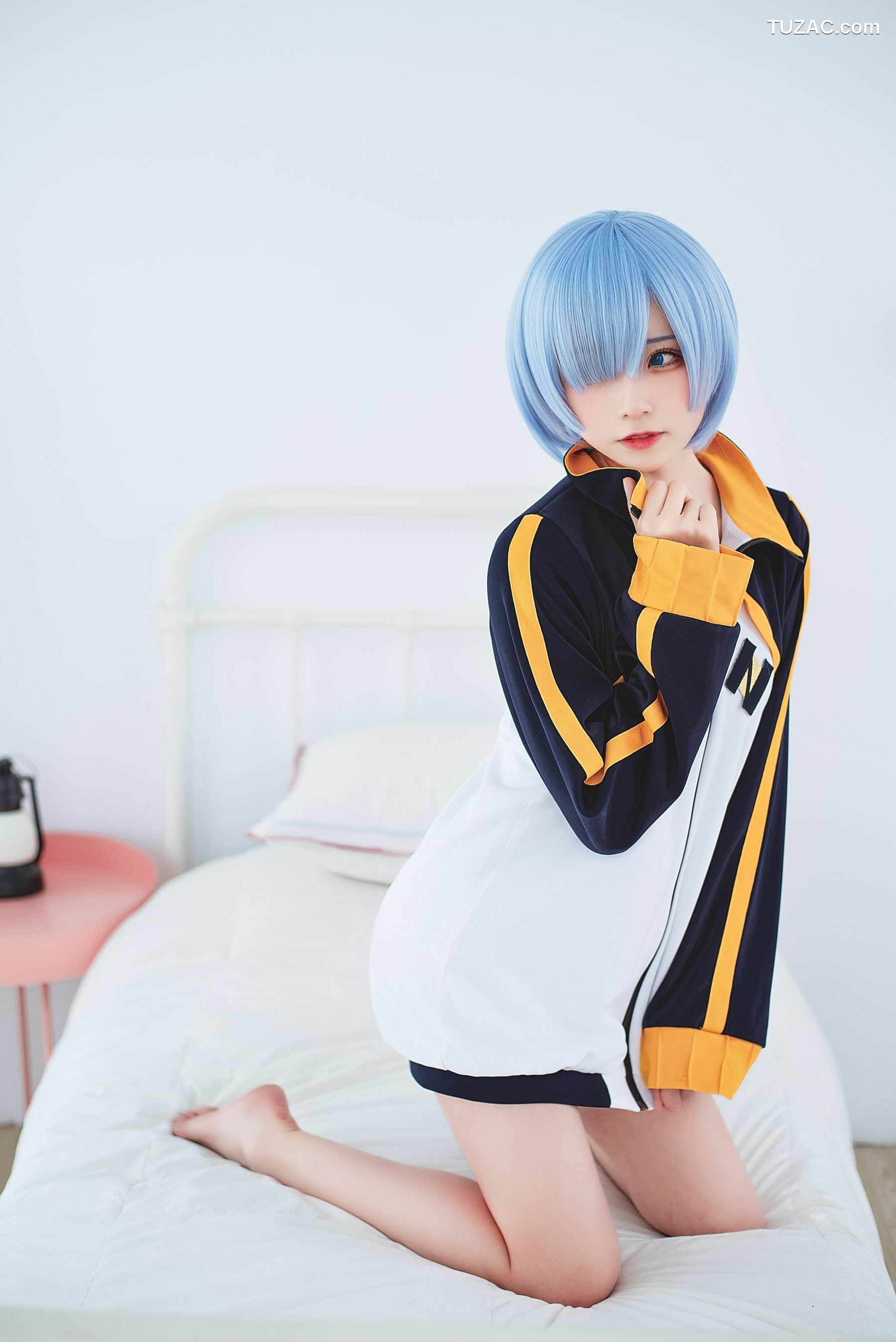 网络美女_ Kitaro_绮太郎 - 蕾姆运动服[18P]