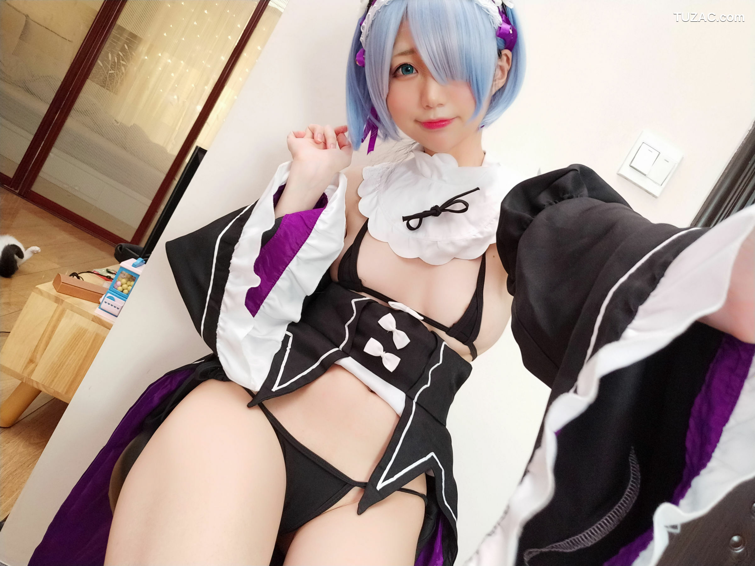 网络美女_ NAGISA魔物喵 - レム～～～[16P]