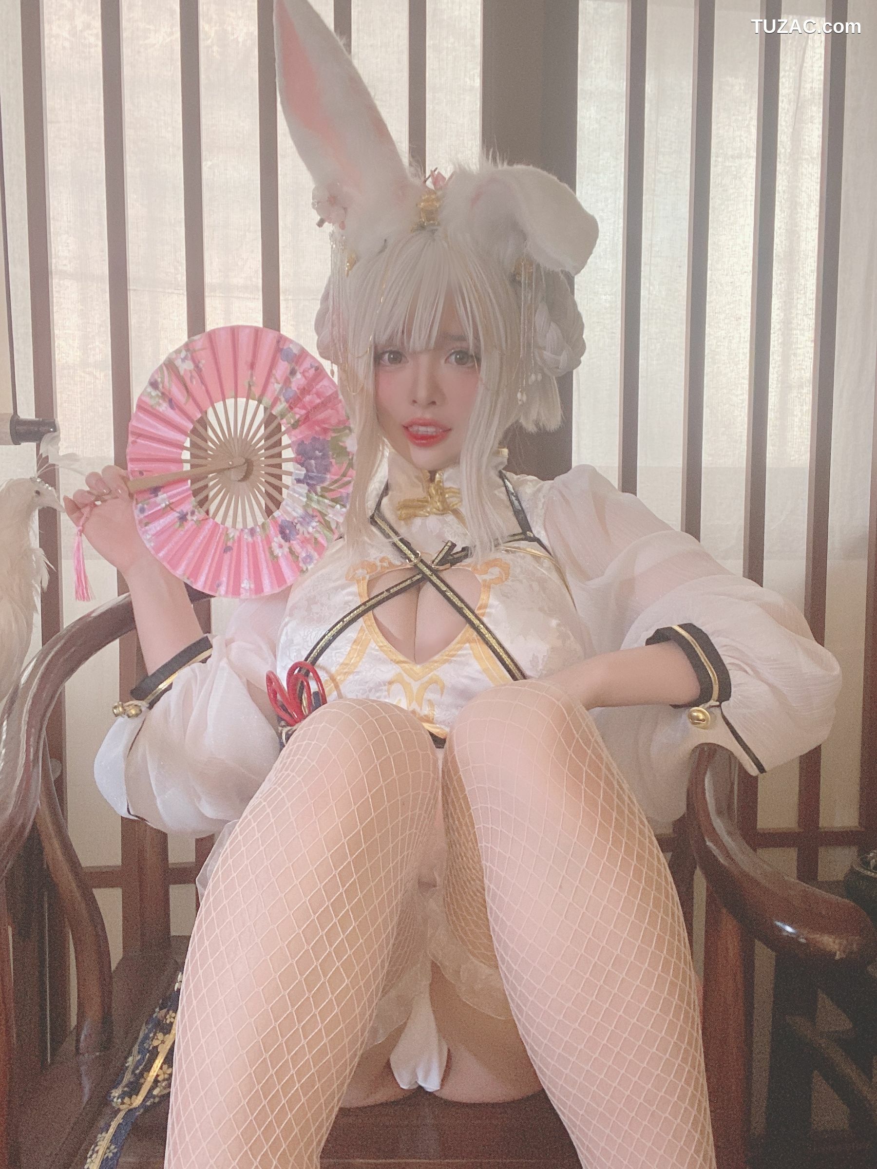 网络美女_ NinJA阿寨寨 - 肉肉大白兔[55P]