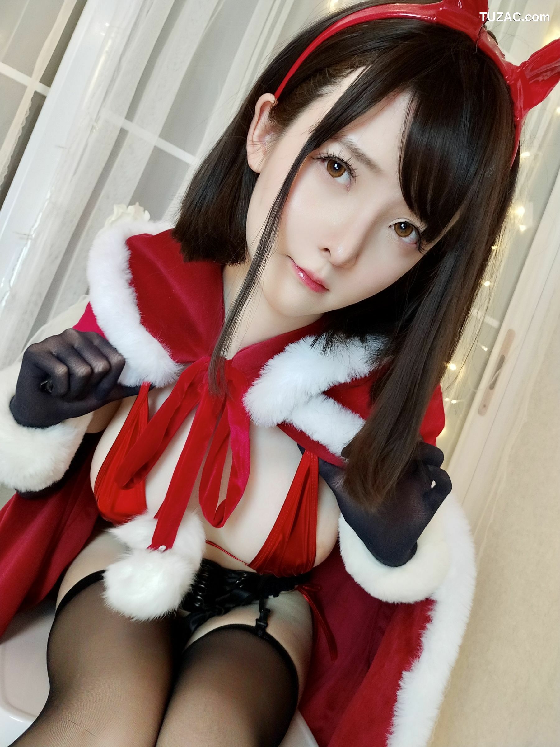 网络美女_ 一小央泽 《圣诞兔》 写真集[50P]