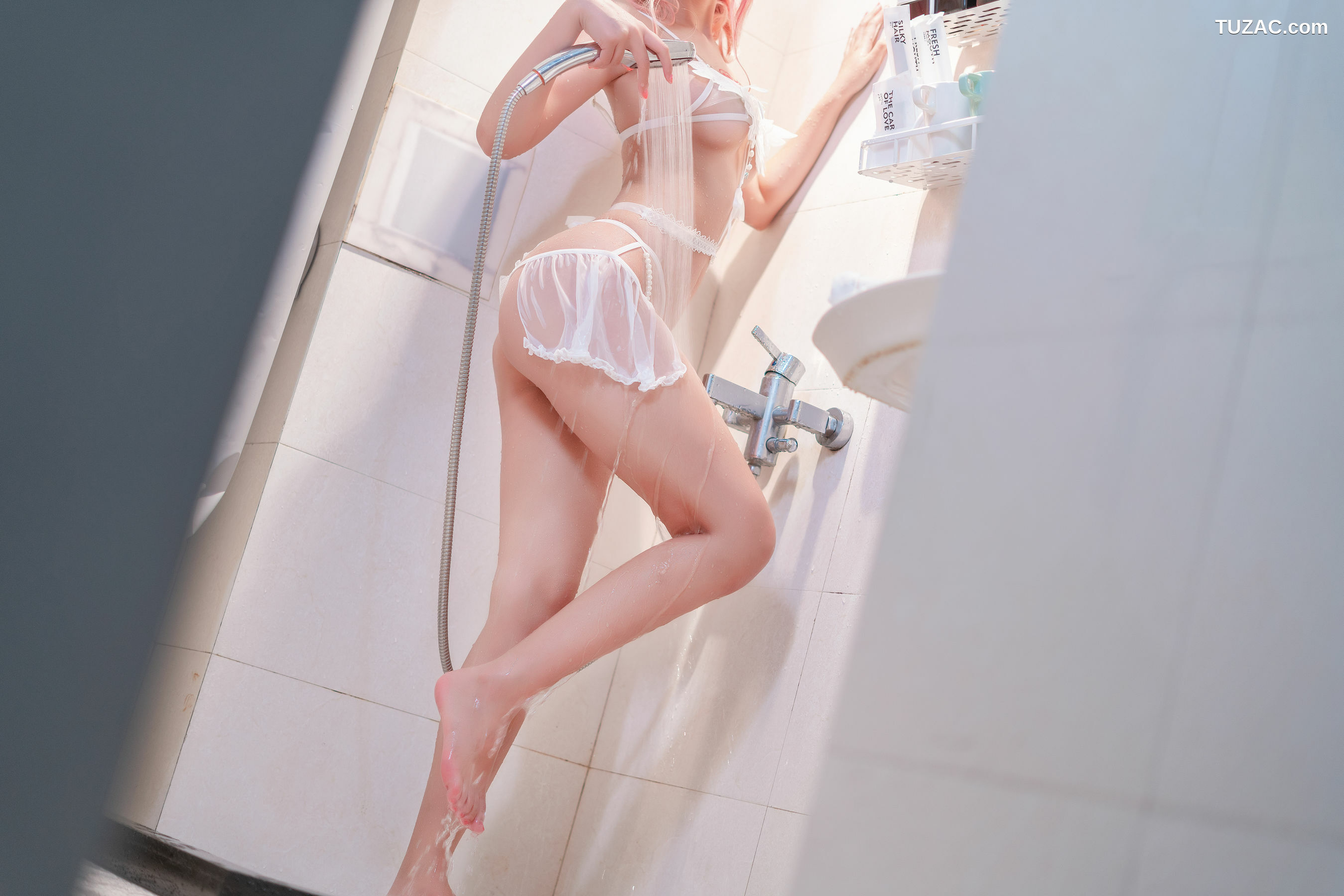 网络美女_ 三度_69 - 浴室兔叽 写真套图[20P]