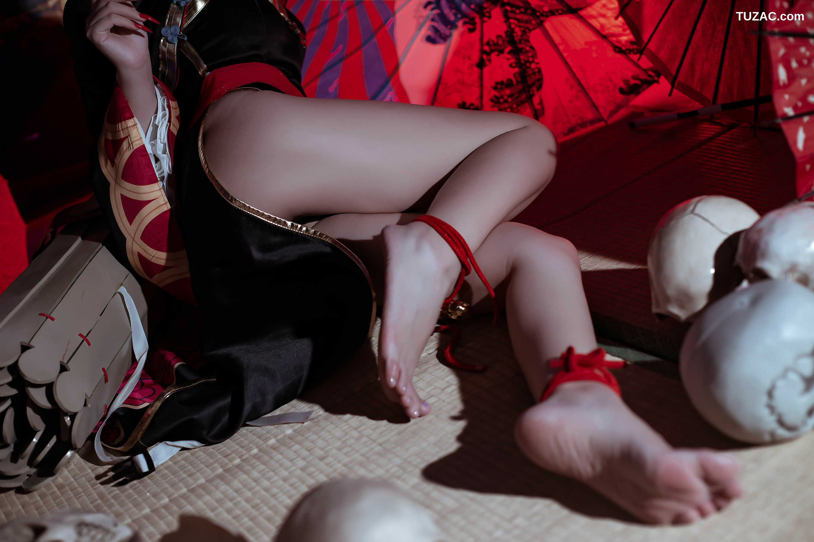 网络美女_ 二佐Nisa - fate酒吞僵尸童子 写真套图[21P]