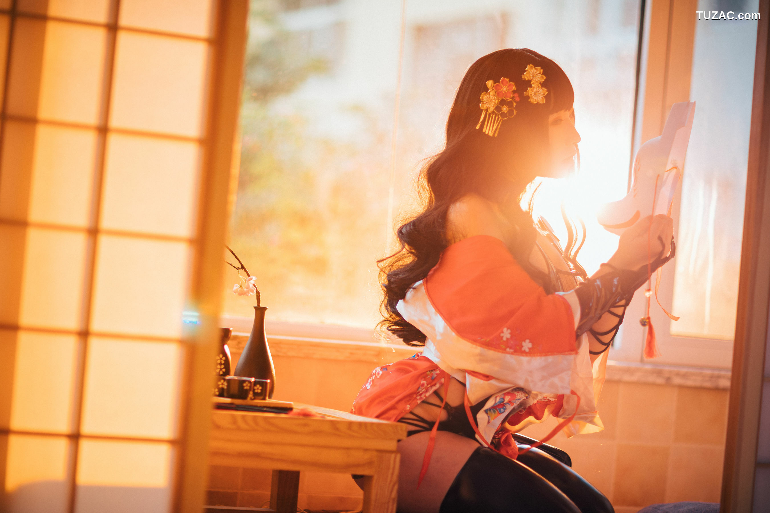 网络美女_ 从从从从鸾 《大胸忍者》 写真集[66P]