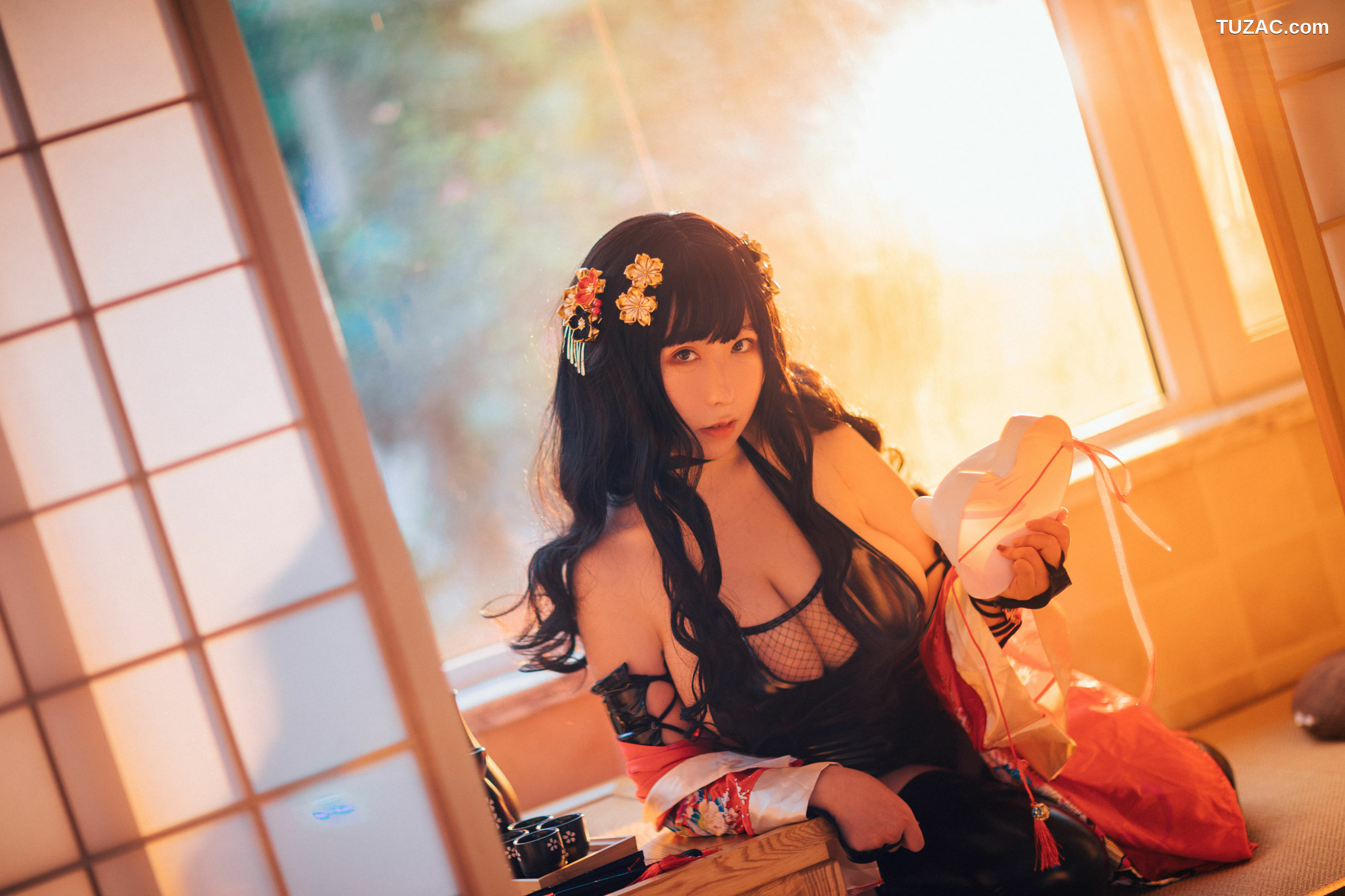 网络美女_ 从从从从鸾 《大胸忍者》 写真集[66P]