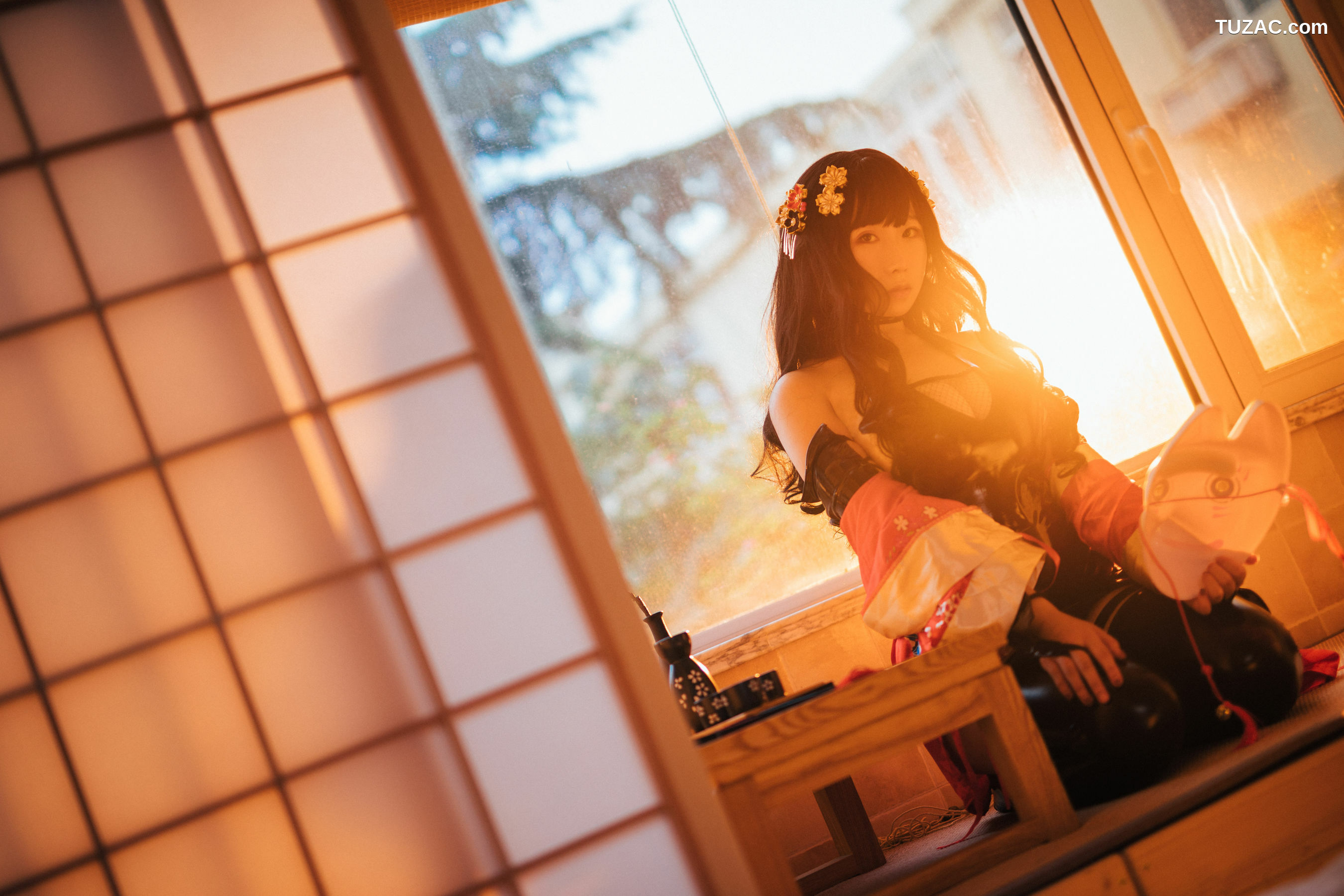 网络美女_ 从从从从鸾 《大胸忍者》 写真集[66P]