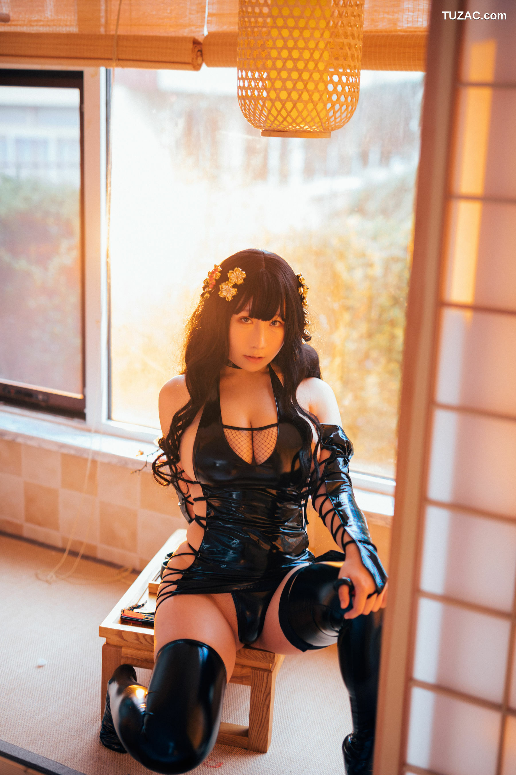 网络美女_ 从从从从鸾 《大胸忍者》 写真集[66P]