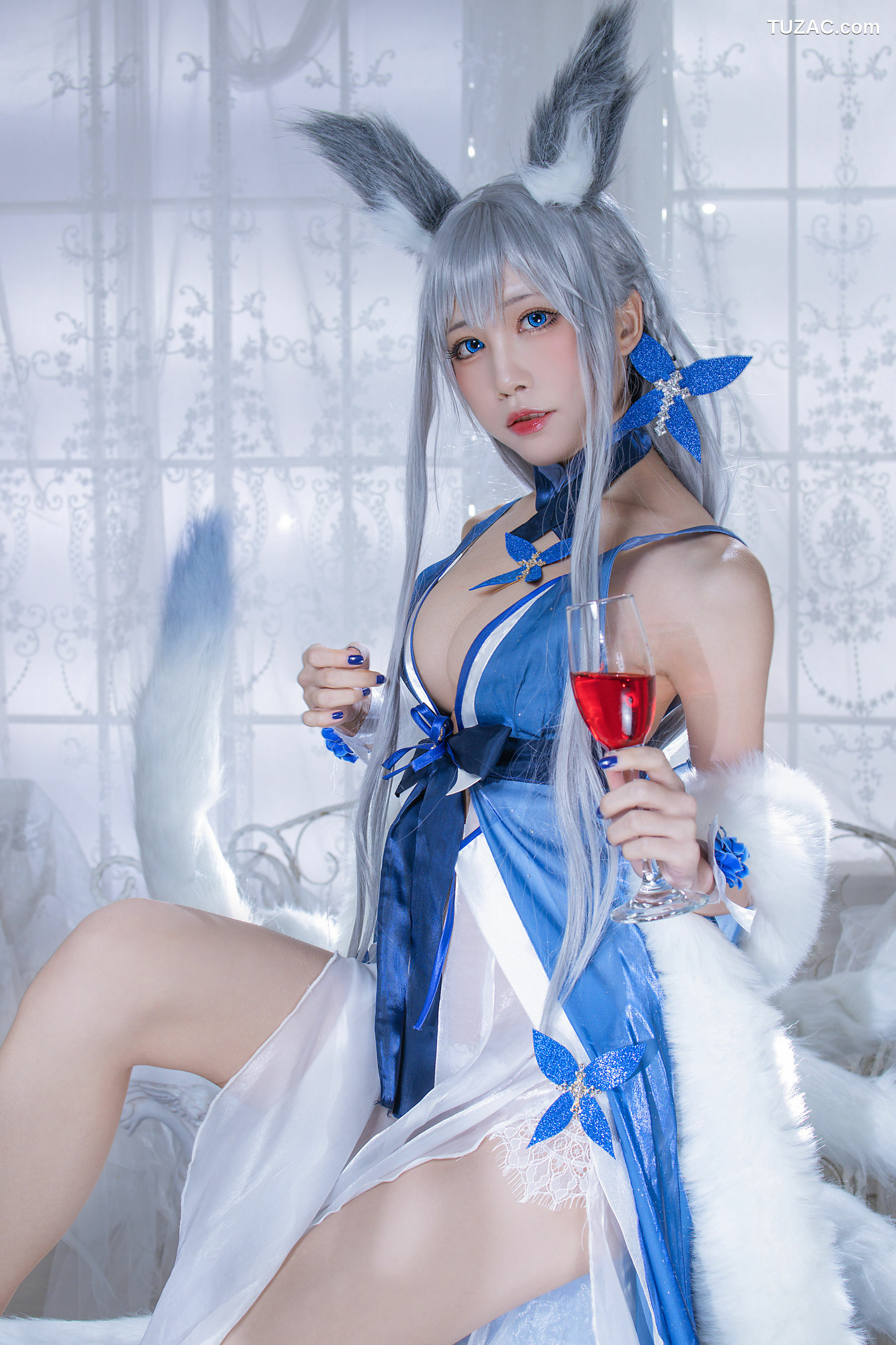 网络美女_ 动漫博主水淼aqua - 信浓 写真套图[46P]