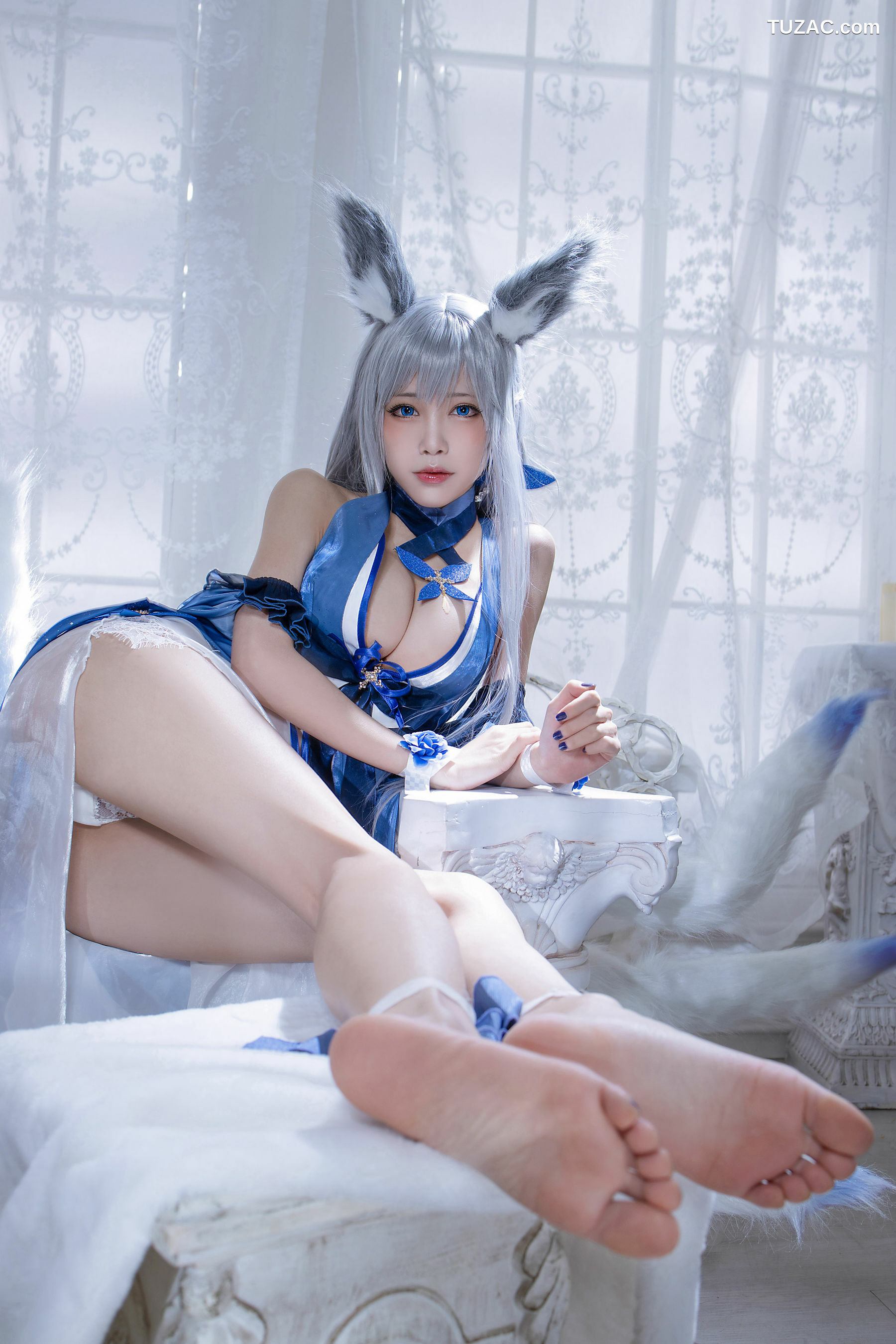 网络美女_ 动漫博主水淼aqua - 信浓 写真套图[46P]
