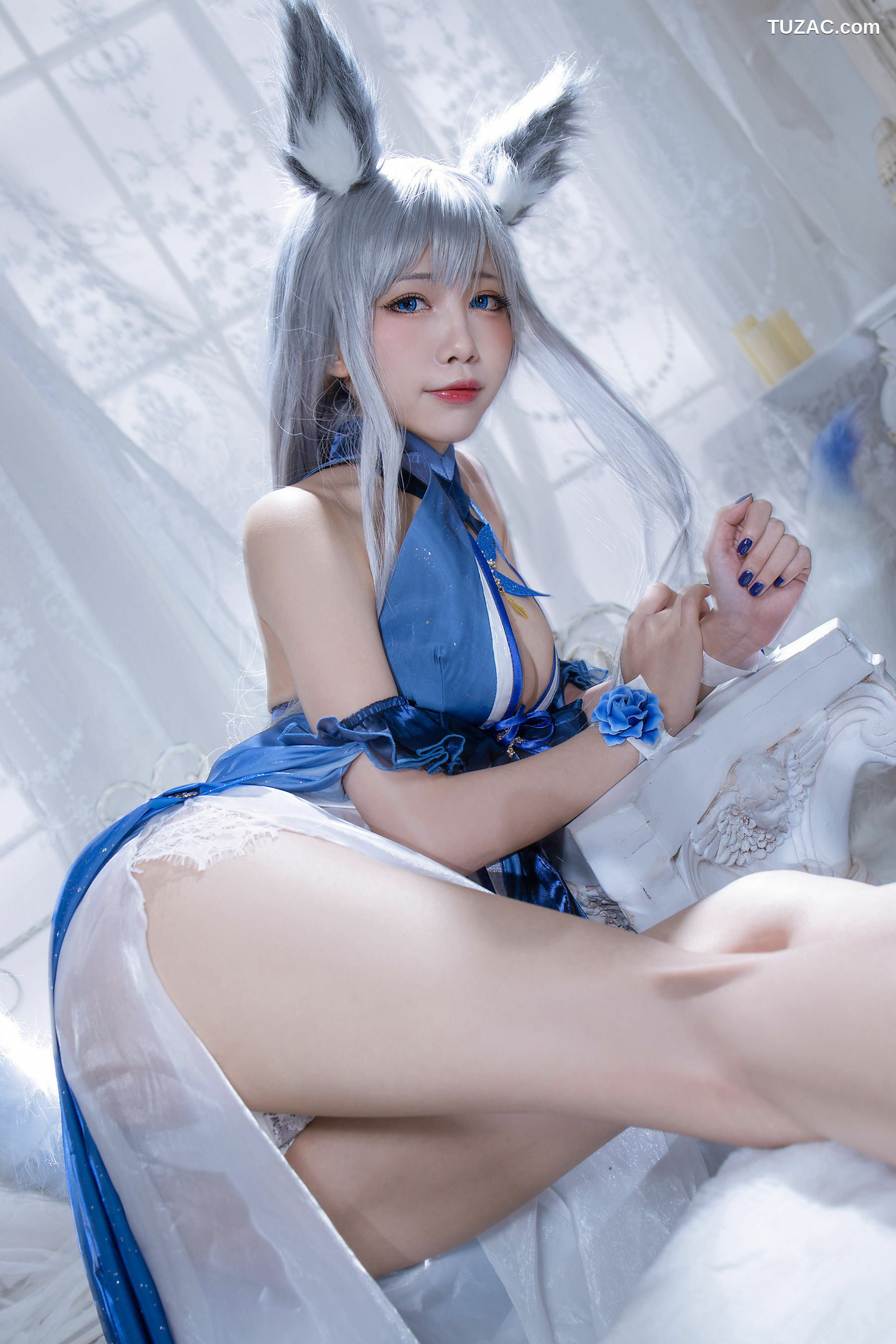 网络美女_ 动漫博主水淼aqua - 信浓 写真套图[46P]