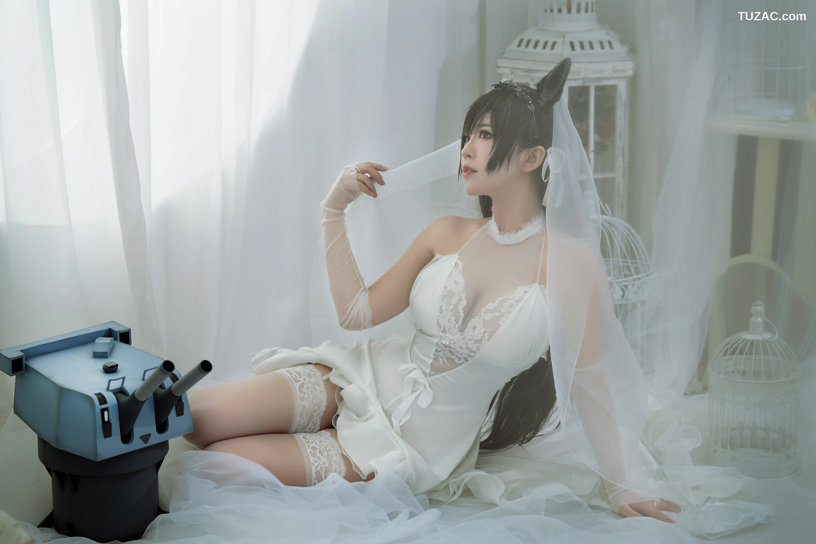 网络美女_ 半半子 《爱宕花嫁》 写真集[30P]