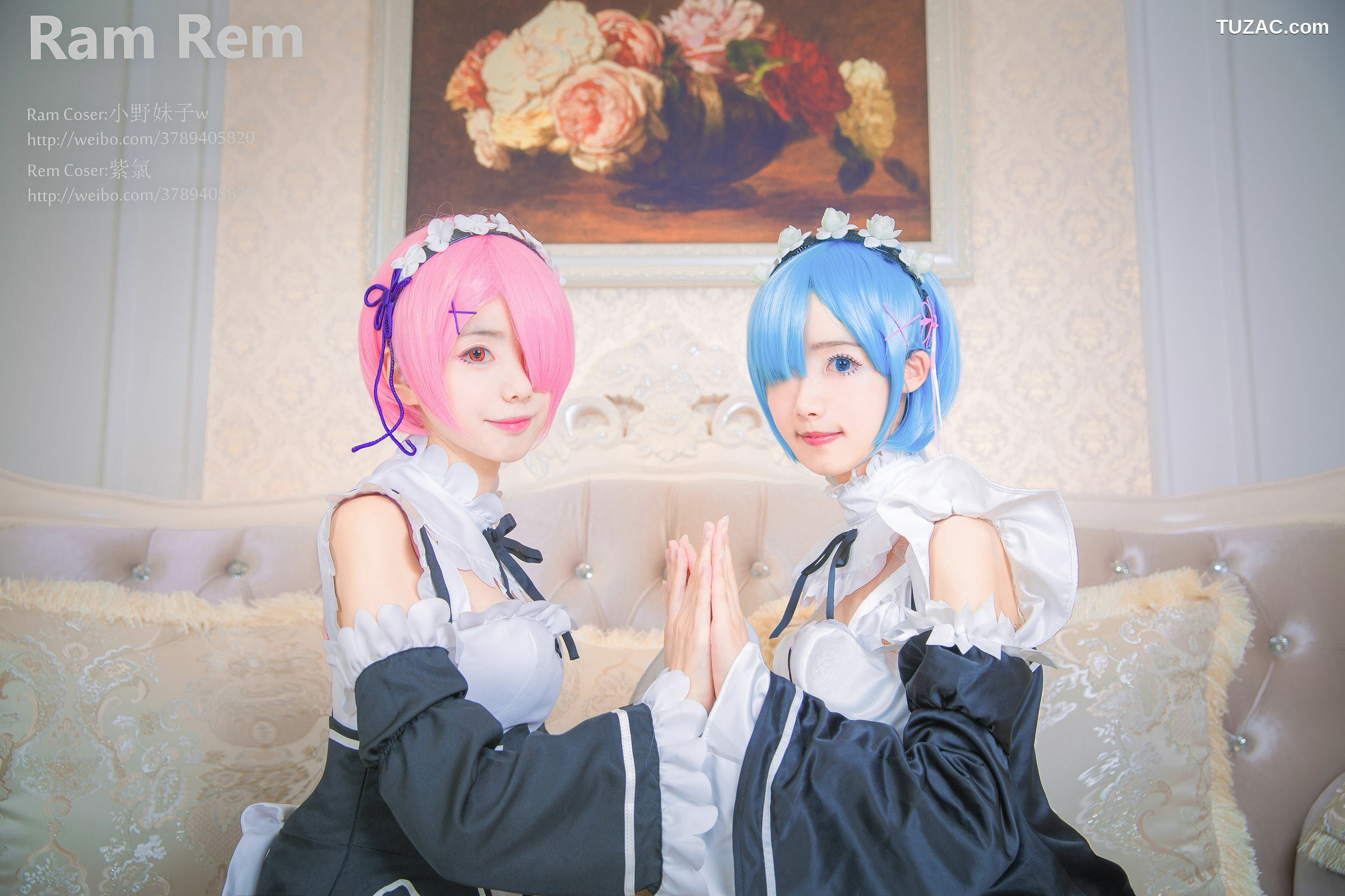 网络美女_ 小野妹子w 《Ram Rem（拉姆，雷姆）》 写真集[24P]
