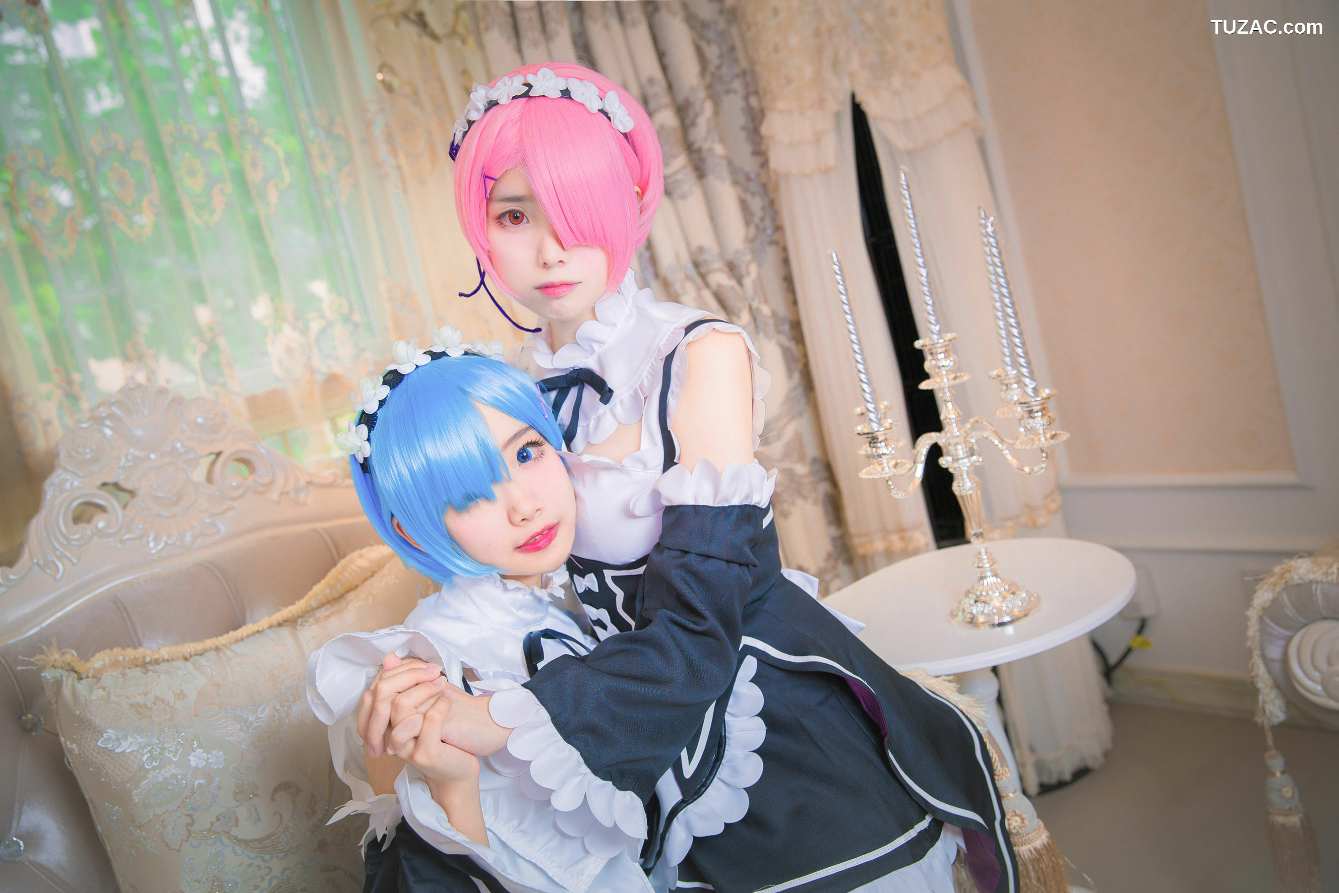 网络美女_ 小野妹子w 《Ram Rem（拉姆，雷姆）》 写真集[24P]