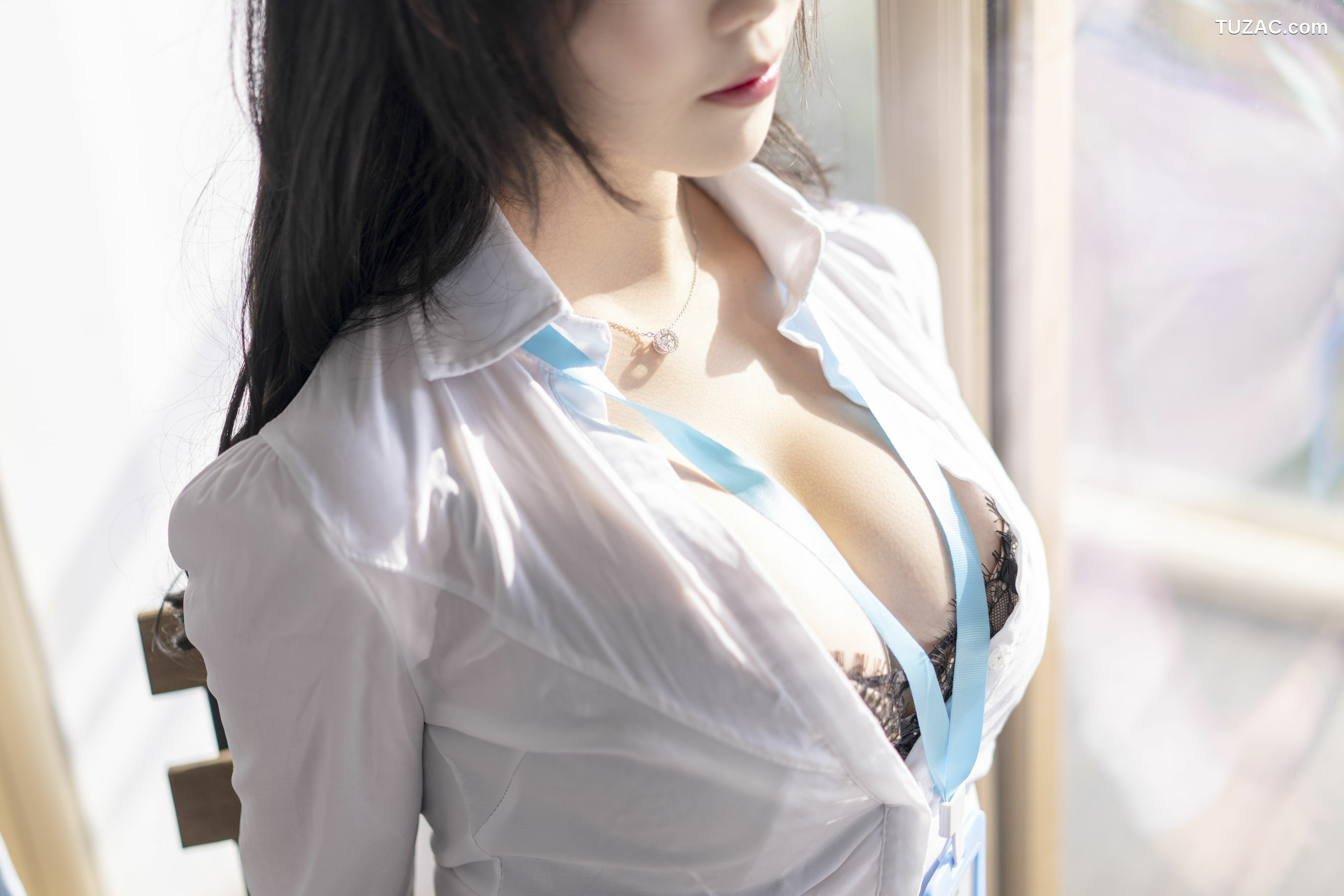 网络美女_ 抖娘-利世 - OL 写真套图[48P]