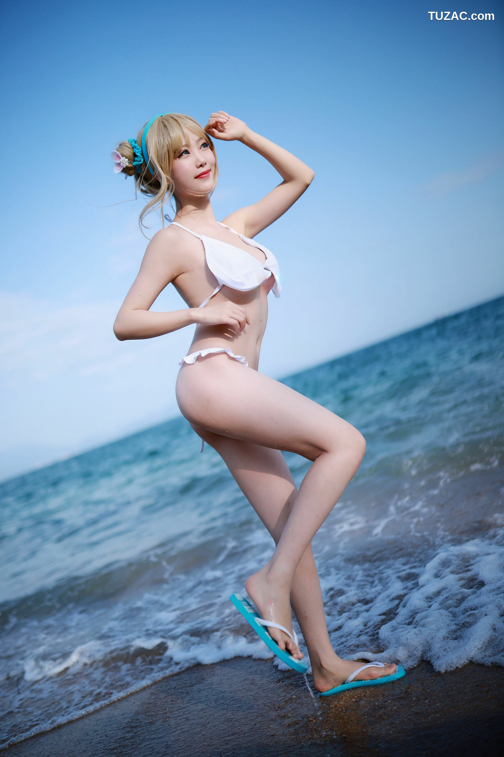 网络美女_ 抖娘-利世 - 海边索米[30P]