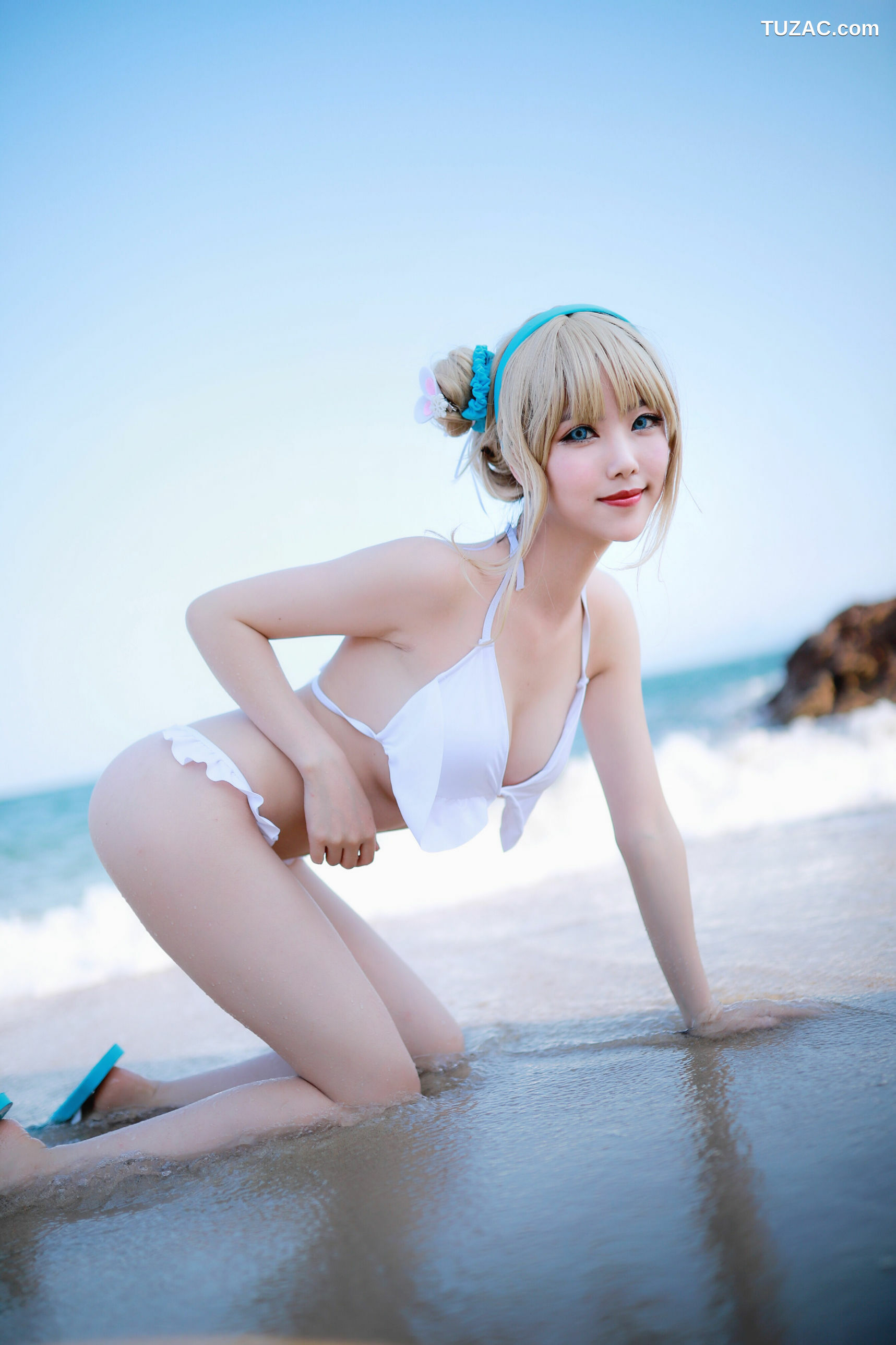 网络美女_ 抖娘-利世 - 海边索米[30P]