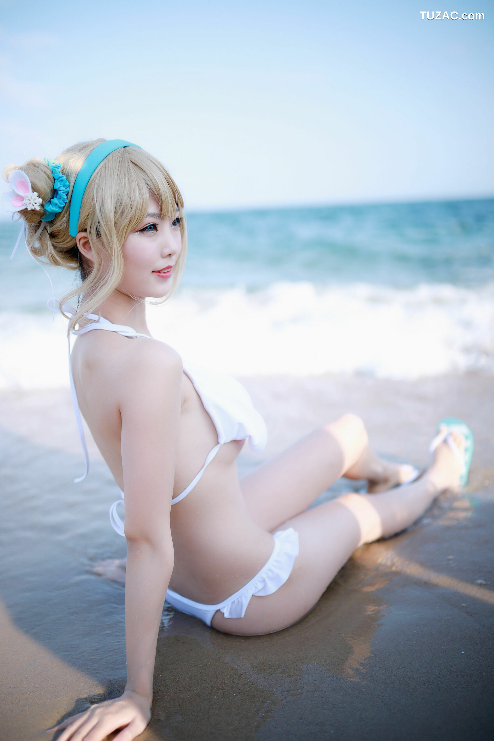 网络美女_ 抖娘-利世 - 海边索米[30P]