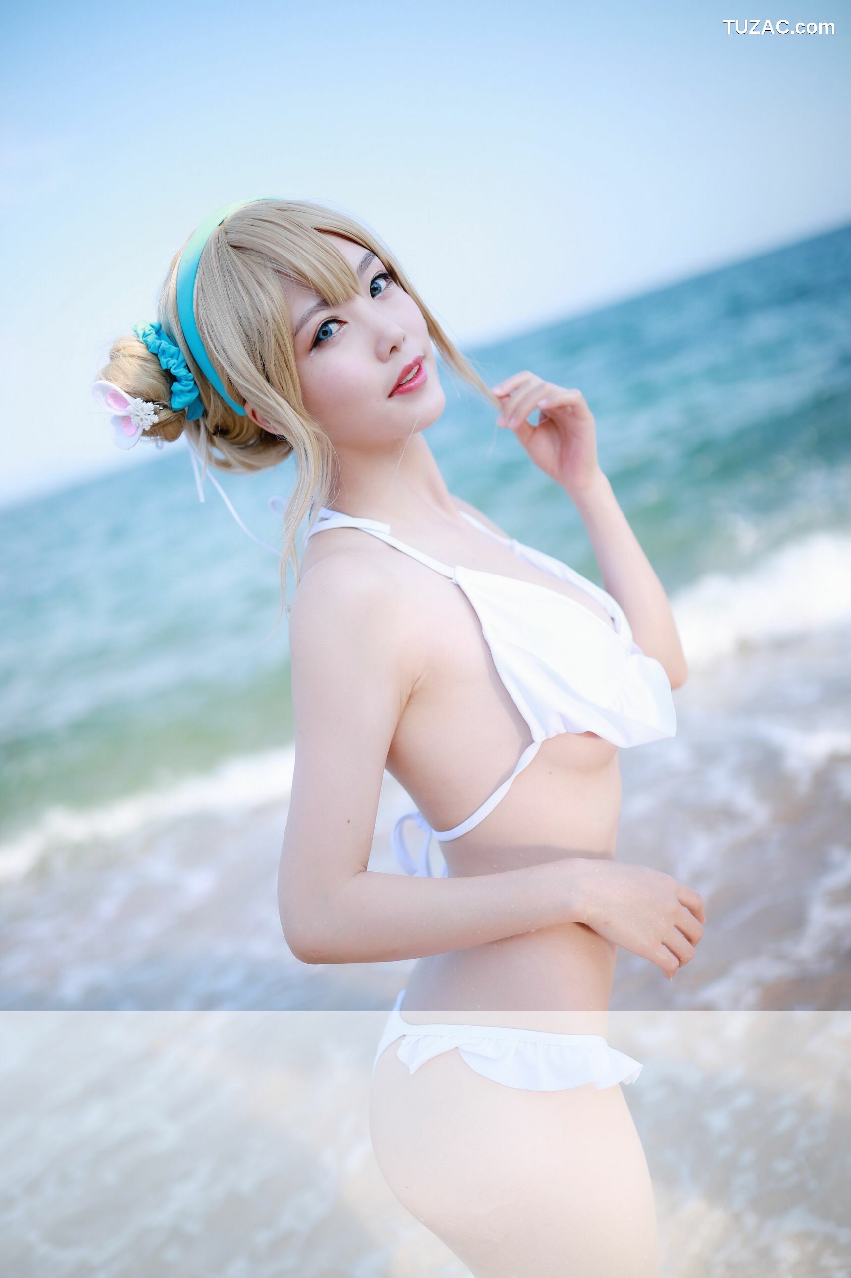 网络美女_ 抖娘-利世 - 海边索米[30P]