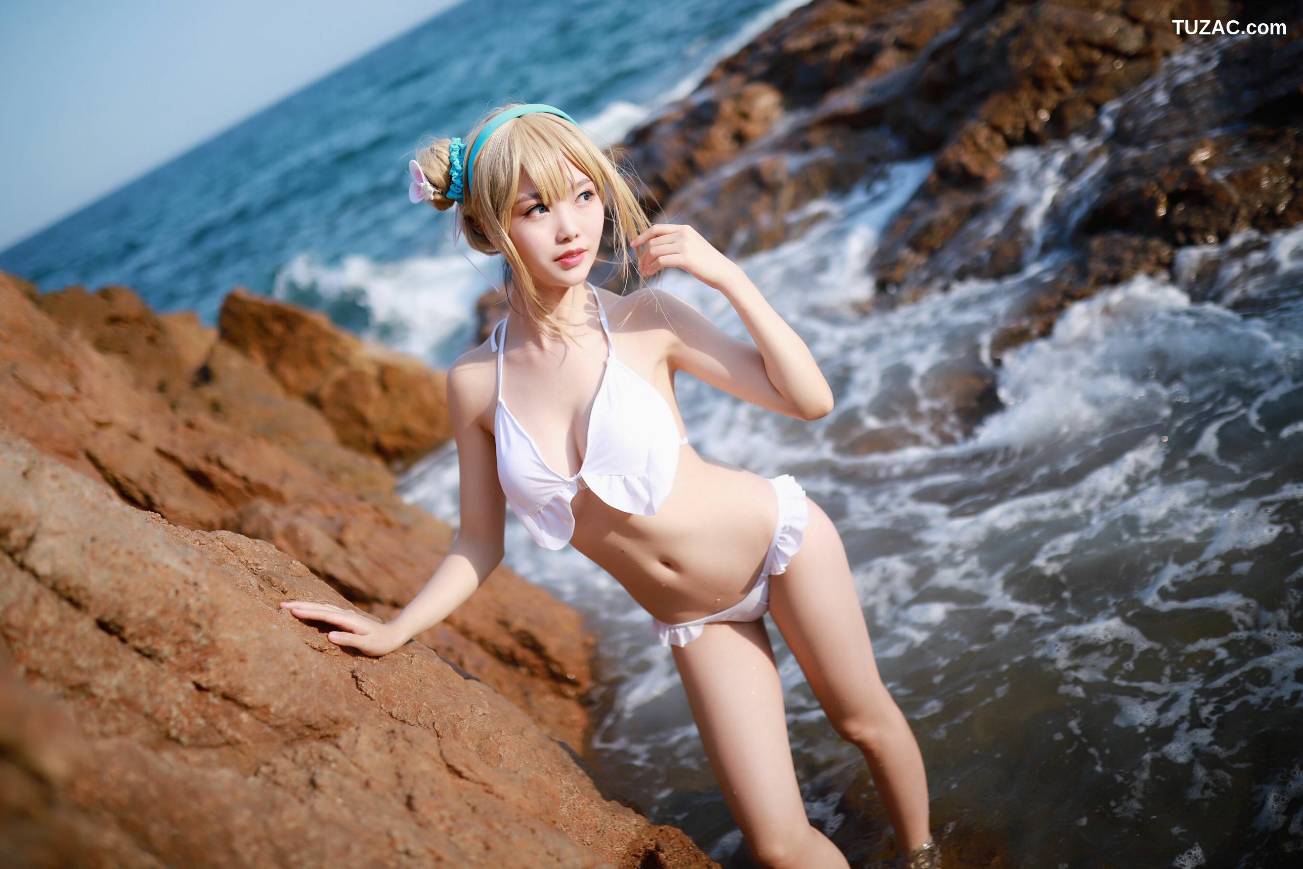 网络美女_ 抖娘-利世 - 海边索米[30P]