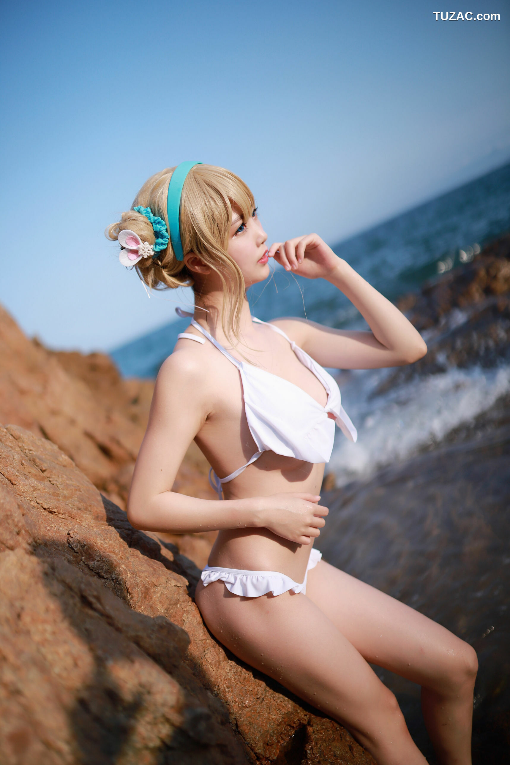 网络美女_ 抖娘-利世 - 海边索米[30P]
