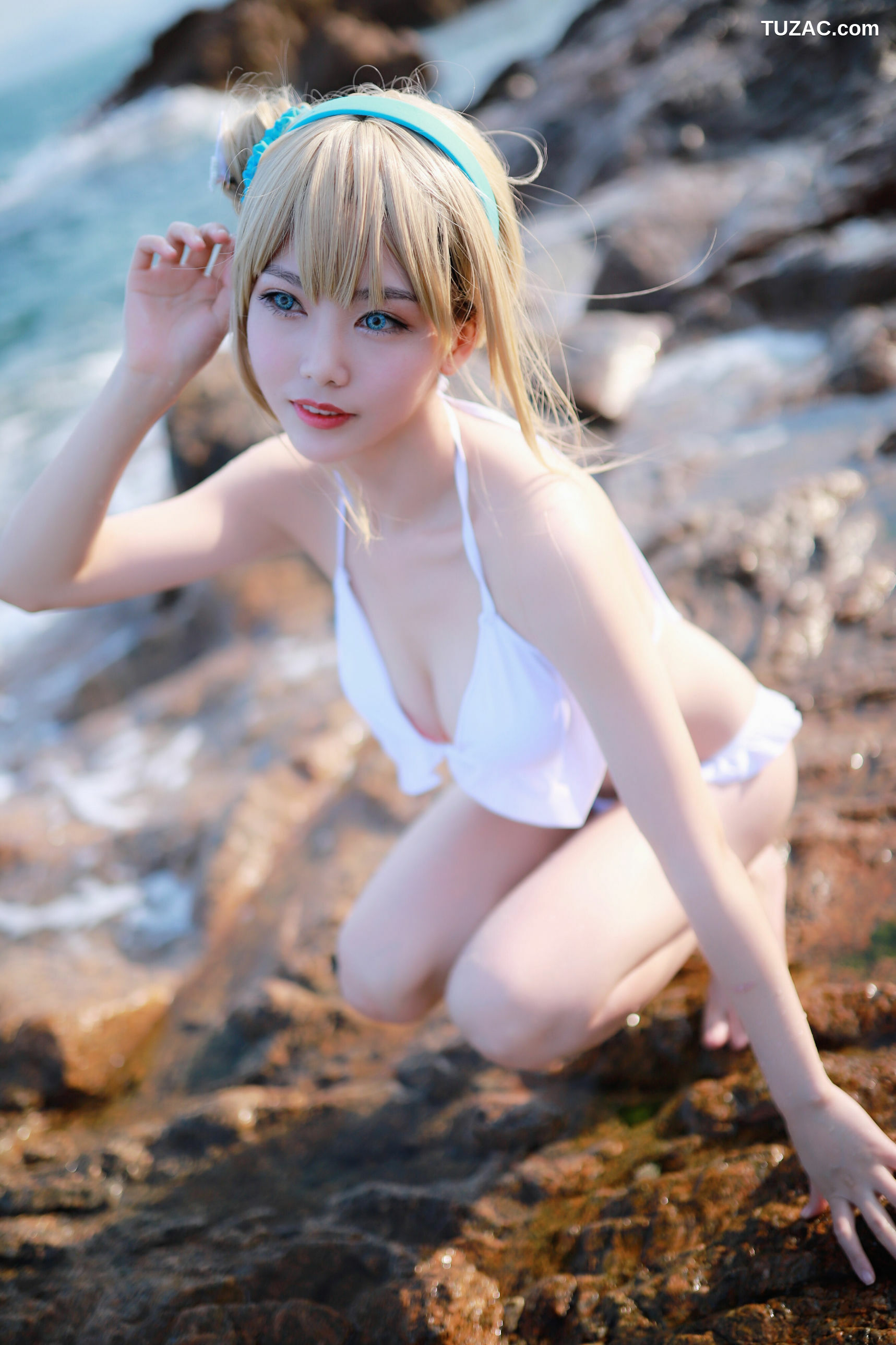 网络美女_ 抖娘-利世 - 海边索米[30P]