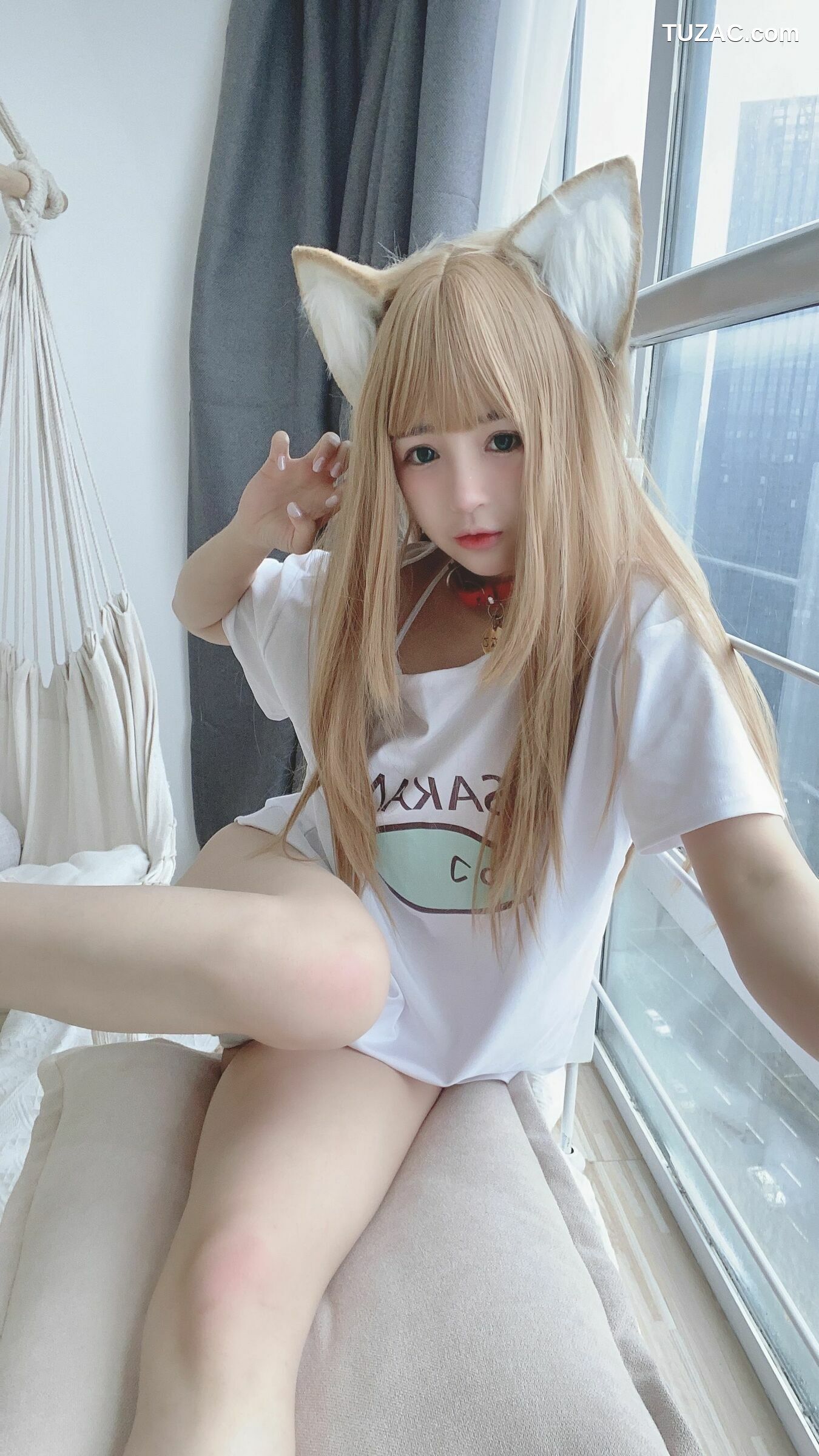 网络美女_ 桜井宁宁 - 猫娘 写真套图[50P]