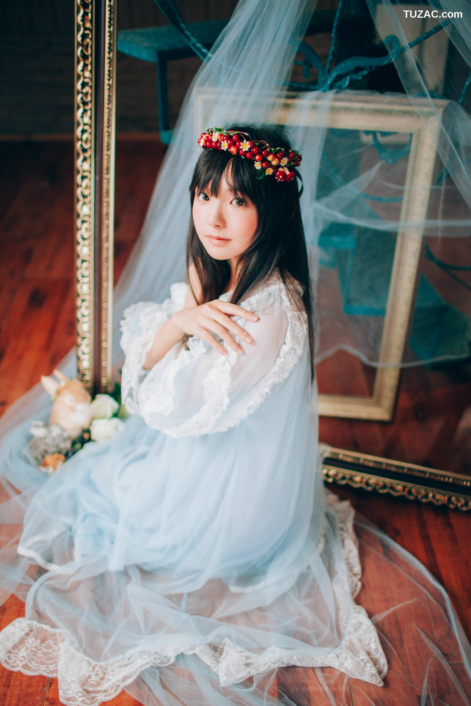 网络美女_ 樱群 《纱》 写真集[19P]