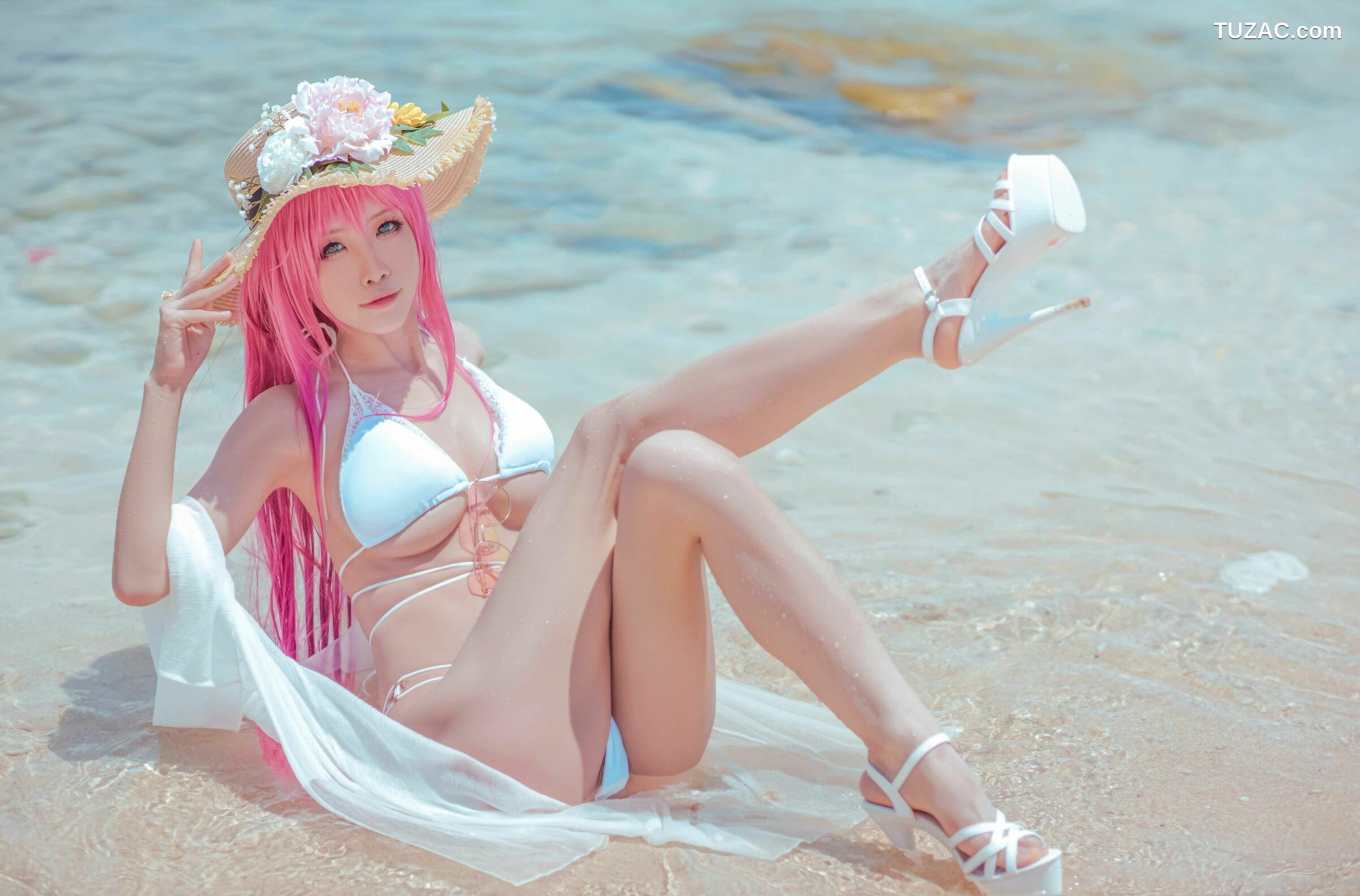 网络美女_ 水淼aqua - 絮库夫 写真套图[35P]