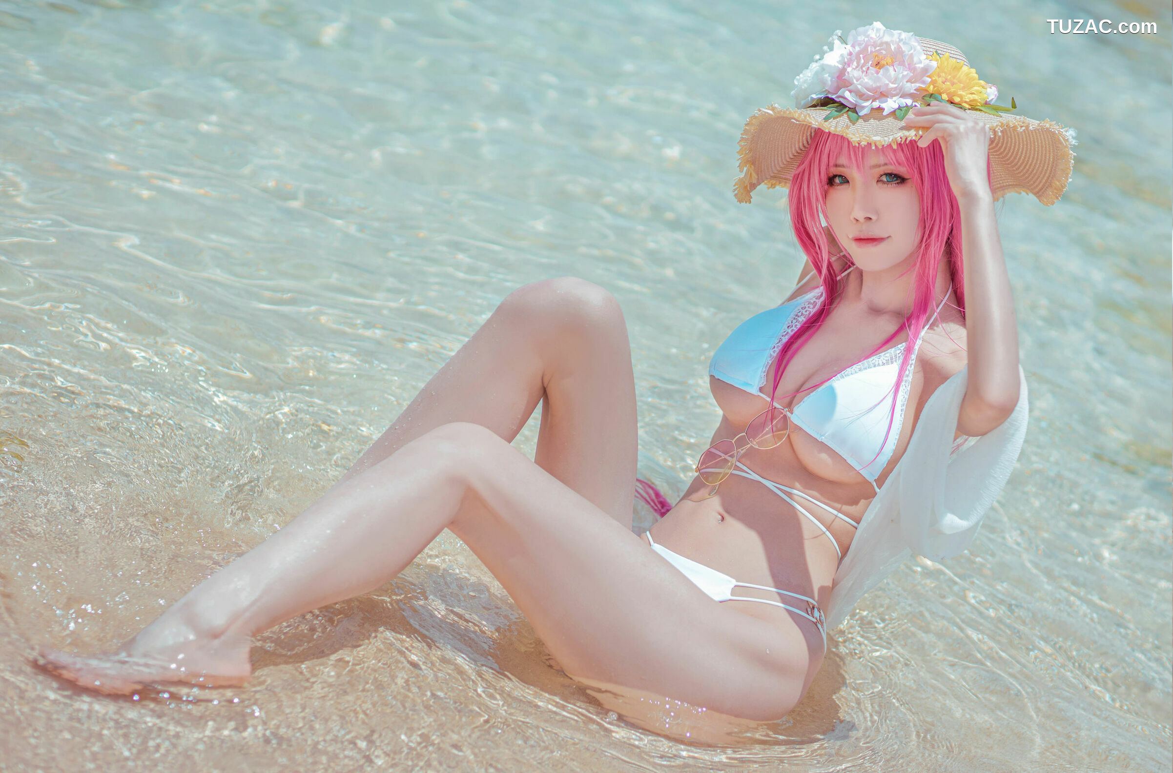 网络美女_ 水淼aqua - 絮库夫 写真套图[35P]