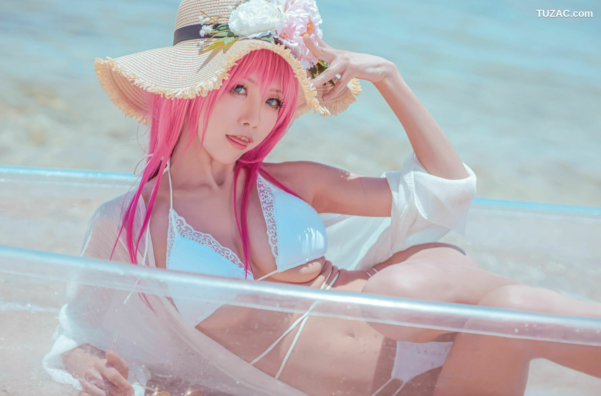 网络美女_ 水淼aqua - 絮库夫 写真套图[35P]