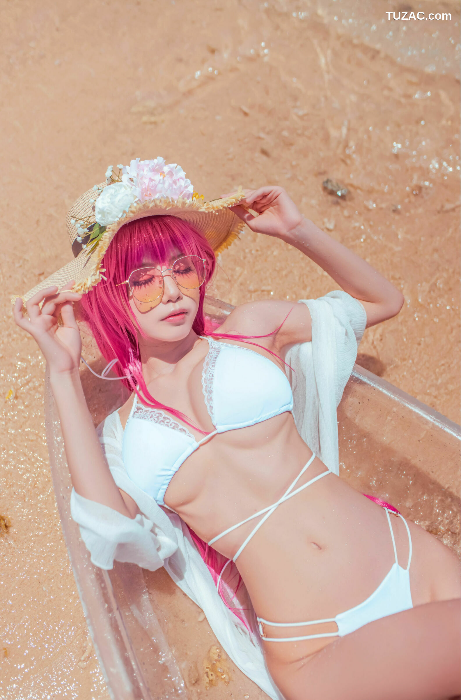 网络美女_ 水淼aqua - 絮库夫 写真套图[35P]