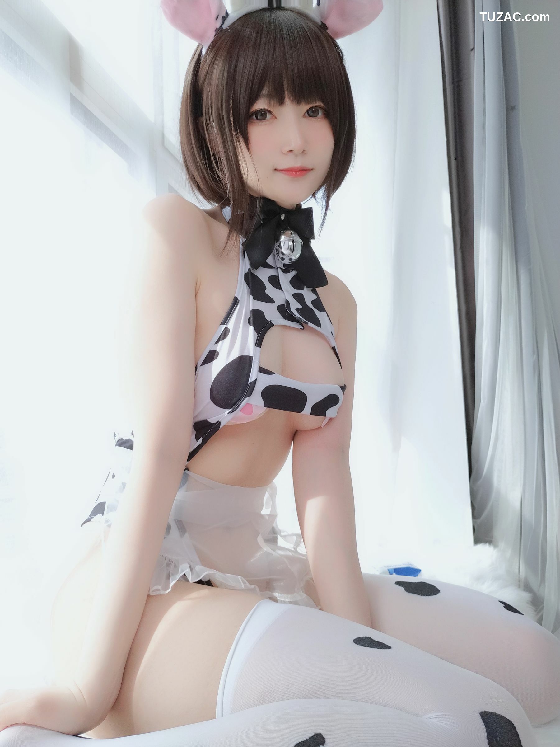 网络美女_ 白银 - 可爱奶牛[90P]